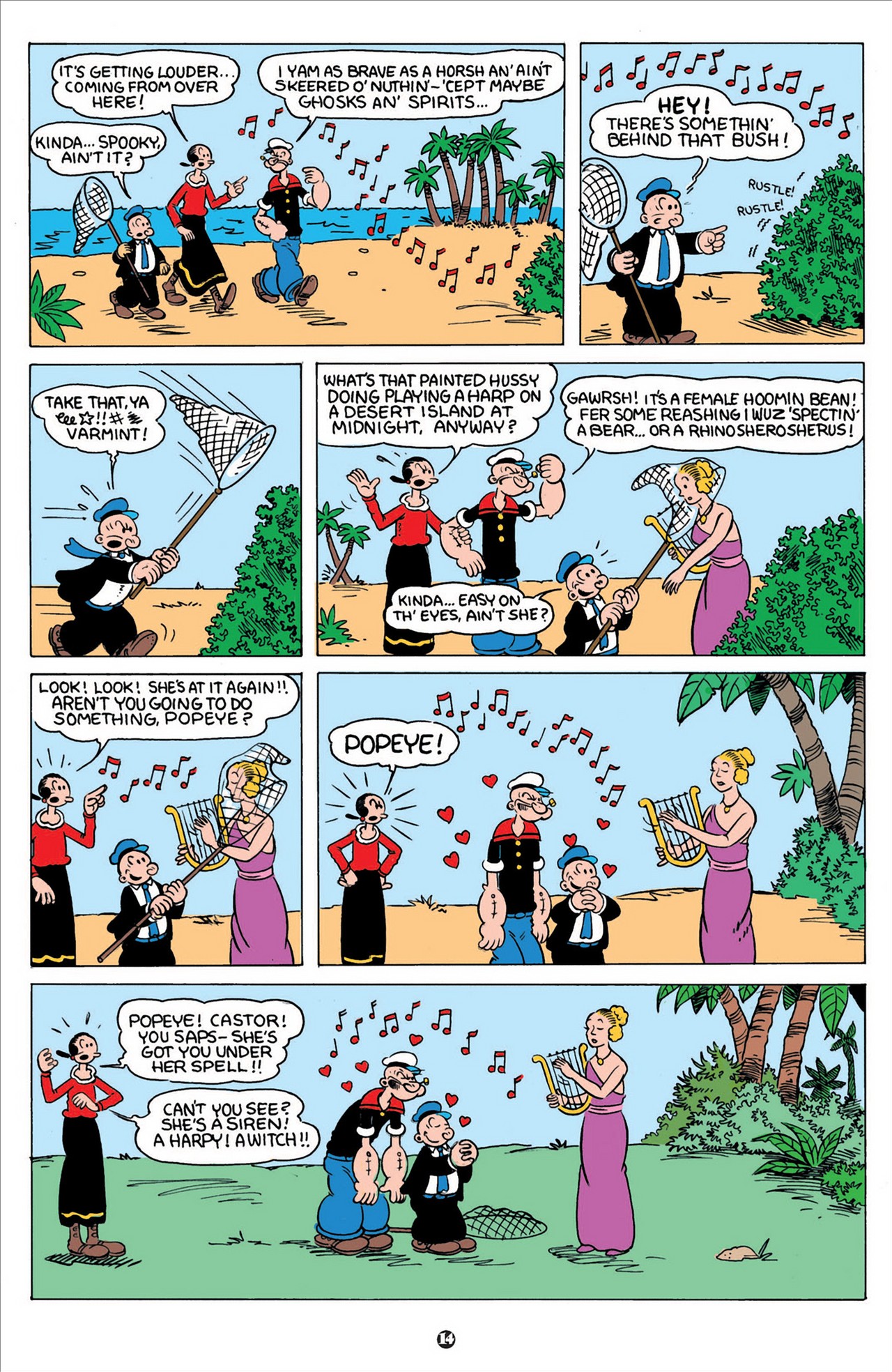 Read online Popeye (2012) comic -  Issue #1 - 16