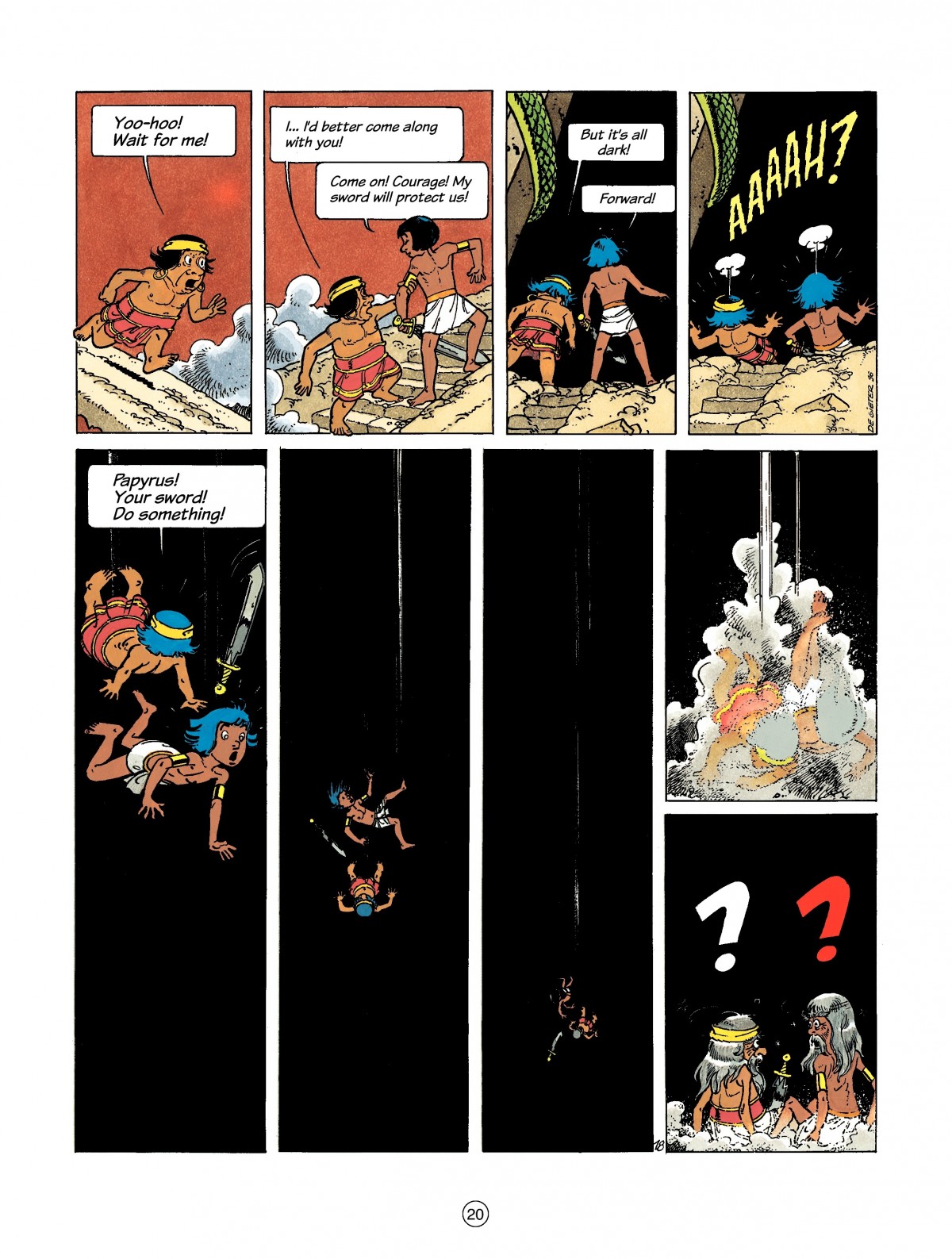 Read online Papyrus comic -  Issue #5 - 20