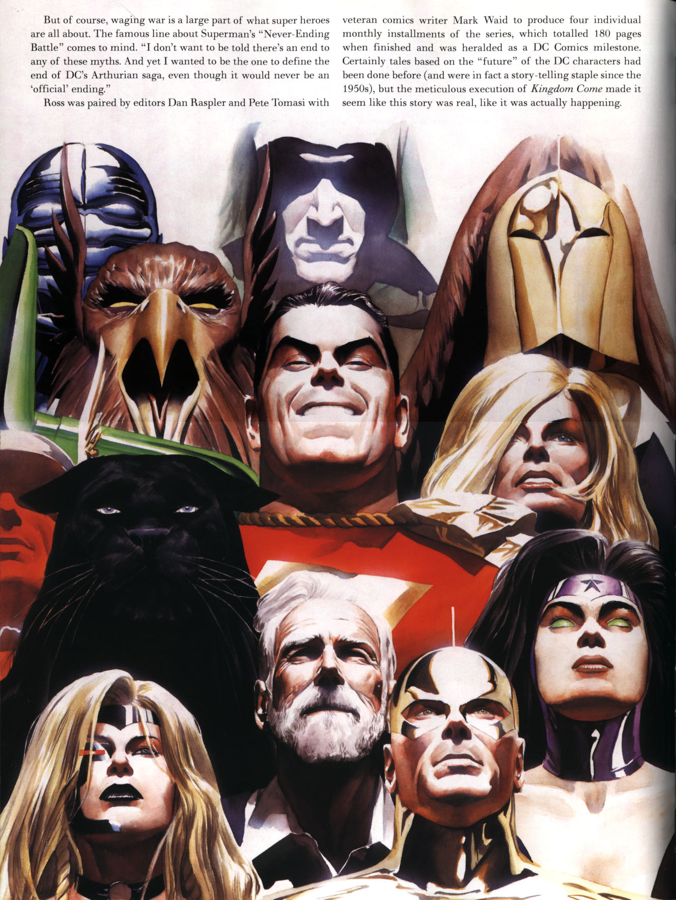Read online Mythology: The DC Comics Art of Alex Ross comic -  Issue # TPB (Part 3) - 3