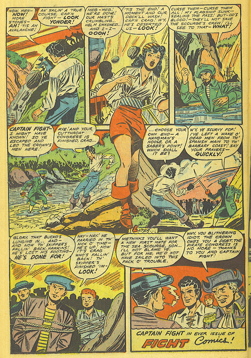 Read online Fight Comics comic -  Issue #63 - 36