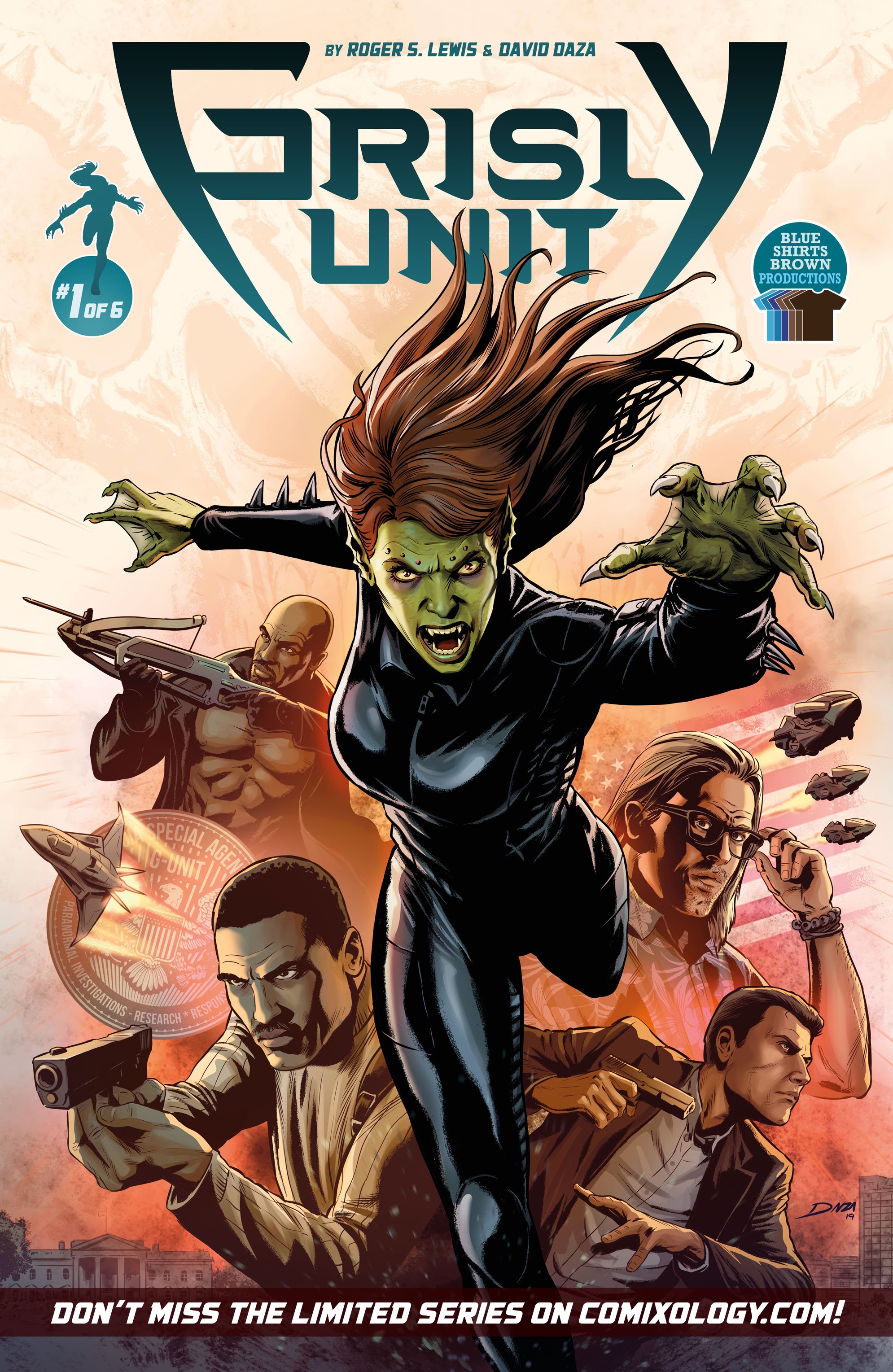 Read online Grisly Unit: Executive Order comic -  Issue # Full - 16