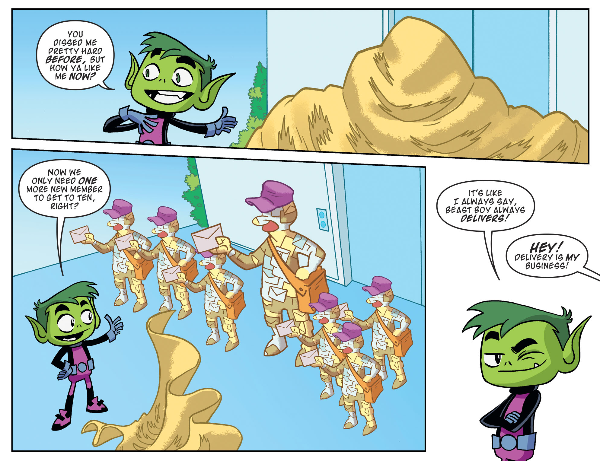 Read online Teen Titans Go! (2013) comic -  Issue #48 - 21