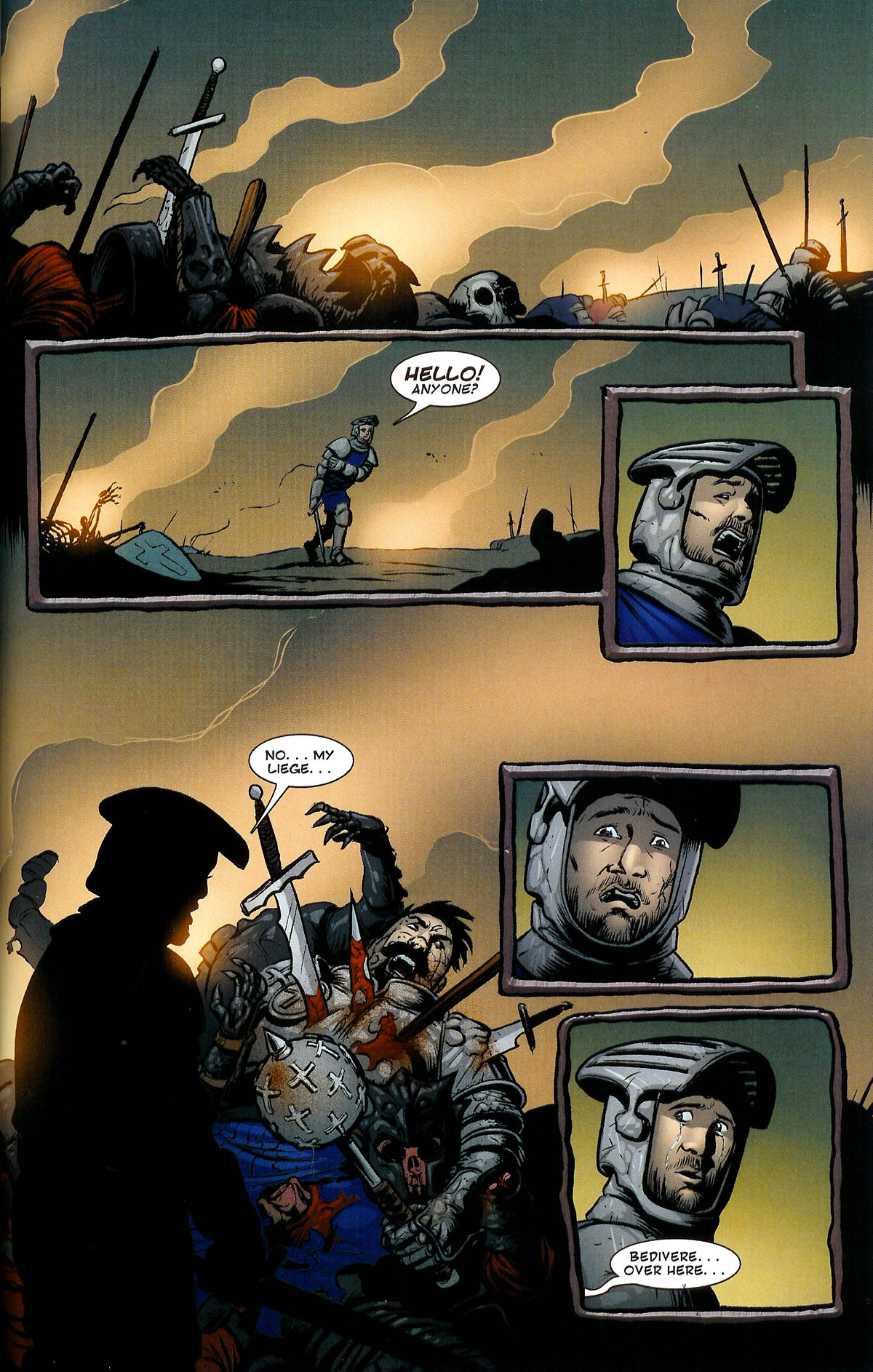 Read online Dracula vs King Arthur comic -  Issue #4 - 61