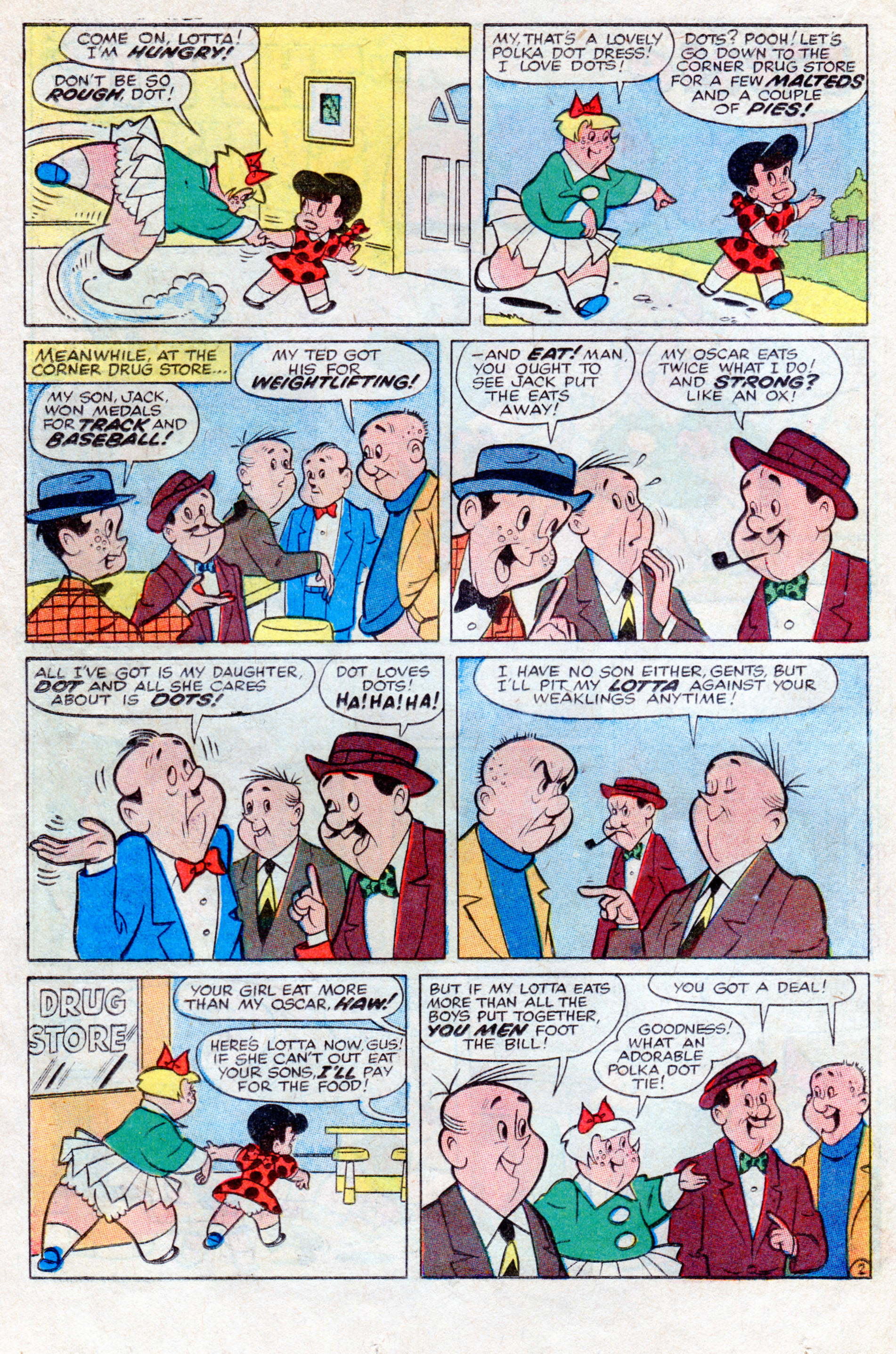 Read online Little Lotta comic -  Issue #21 - 22