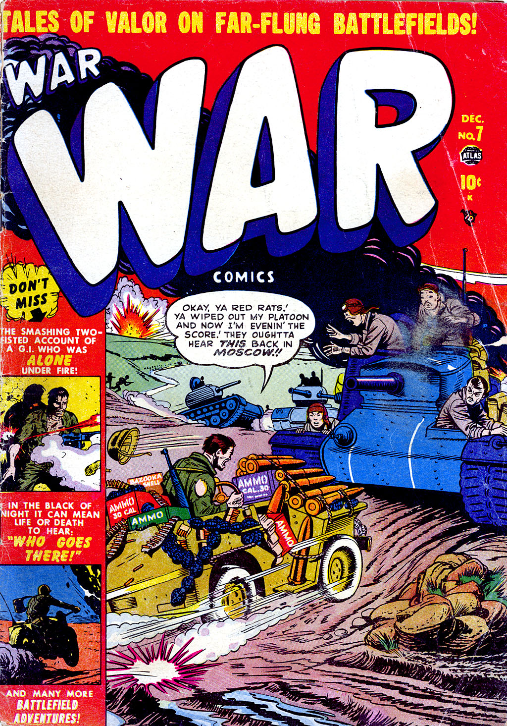 Read online War Comics comic -  Issue #7 - 1
