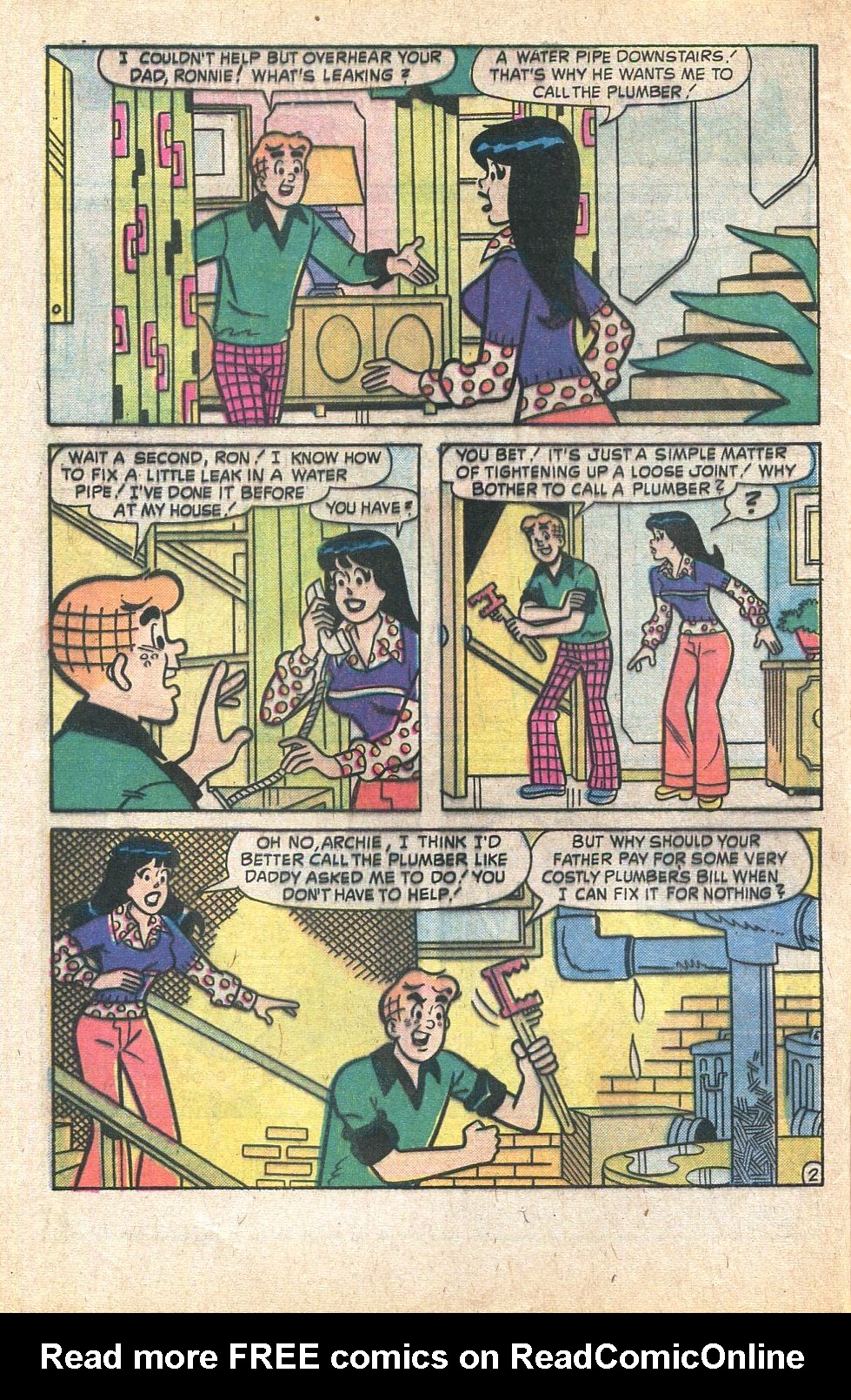 Read online Archie's TV Laugh-Out comic -  Issue #31 - 4