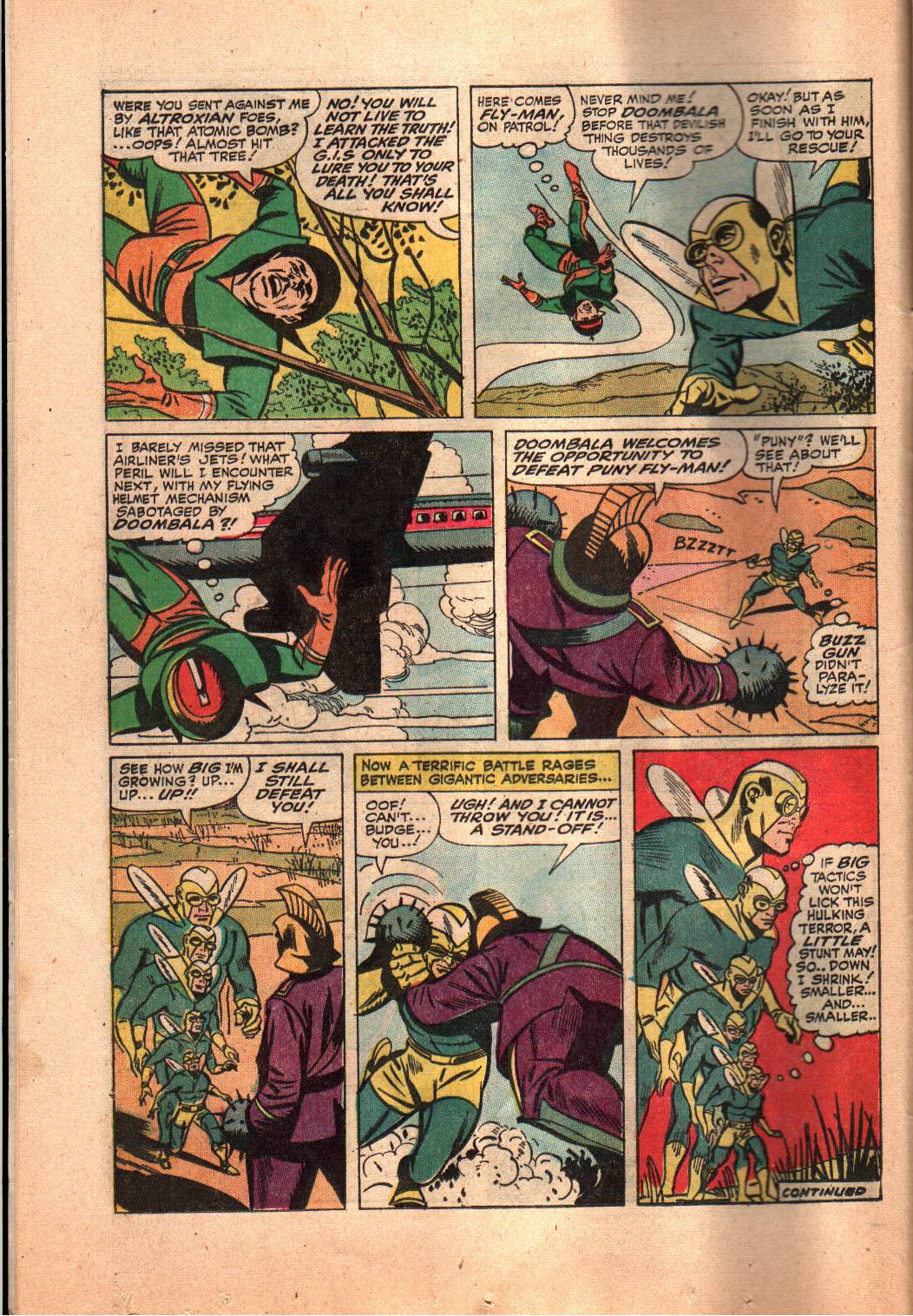 Read online Fly Man comic -  Issue #32 - 7