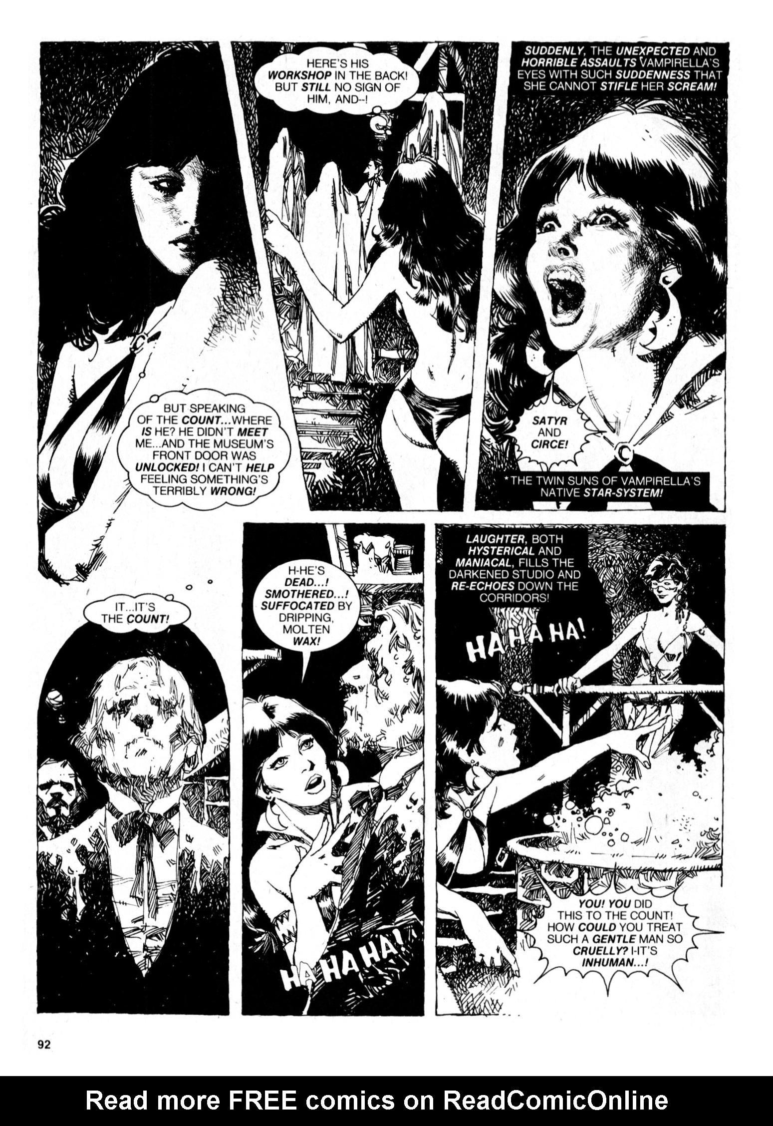 Read online Vampirella (1969) comic -  Issue #113 - 92