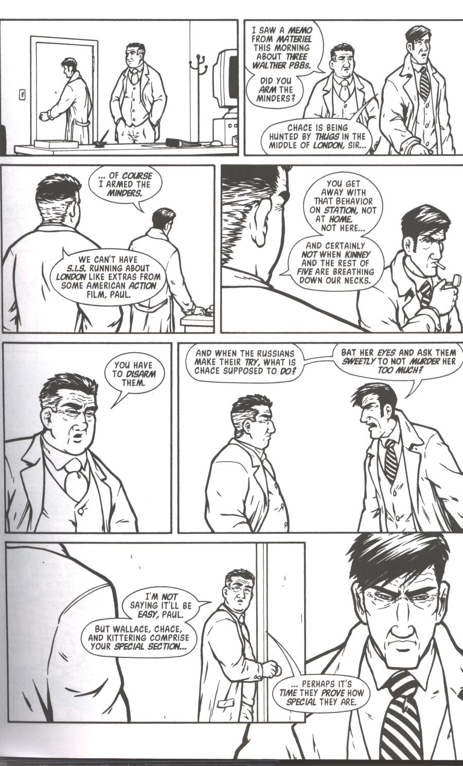 Read online Queen & Country comic -  Issue #3 - 9