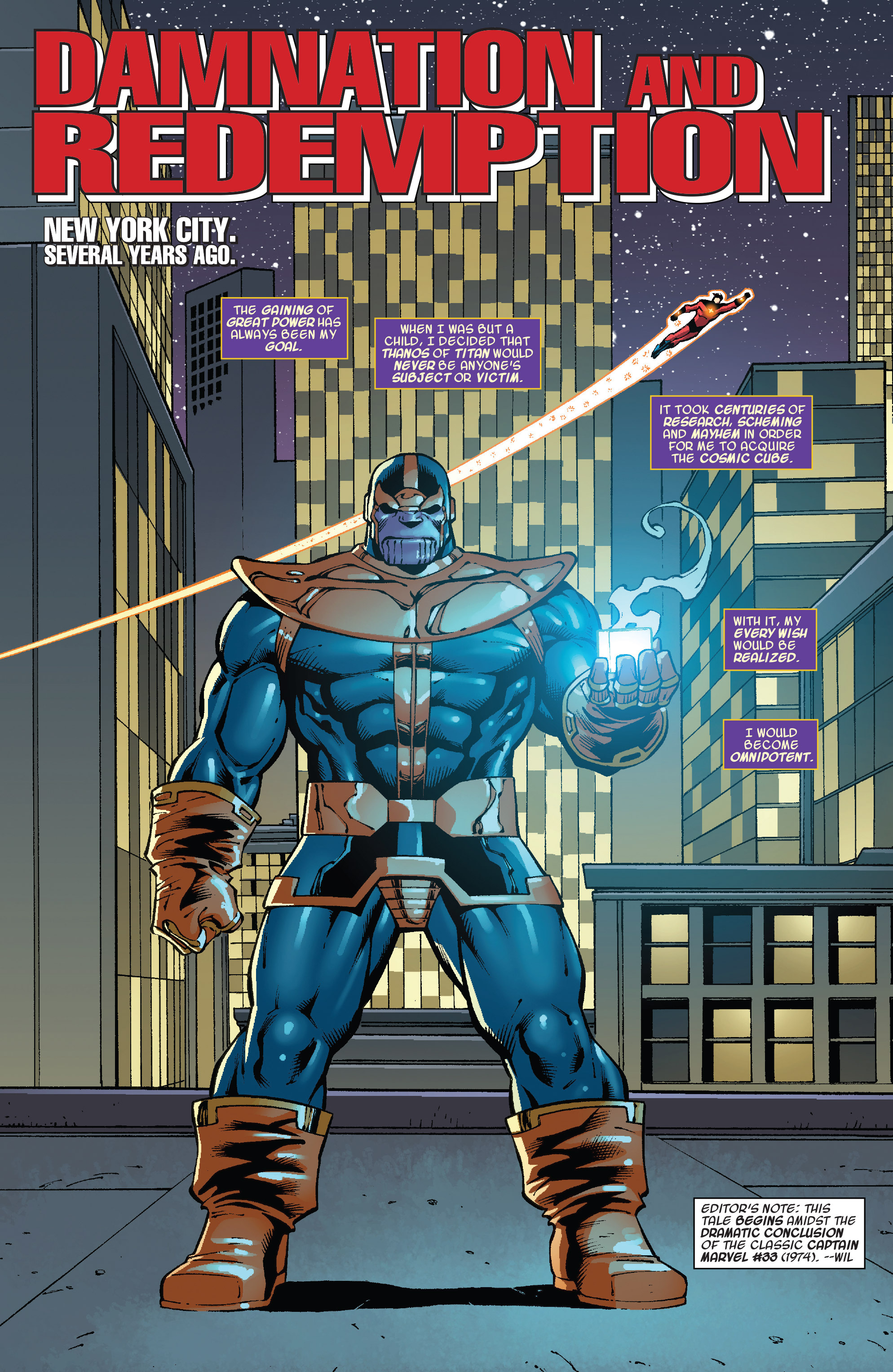 Read online Thanos: A God Up There Listening comic -  Issue # TPB - 358