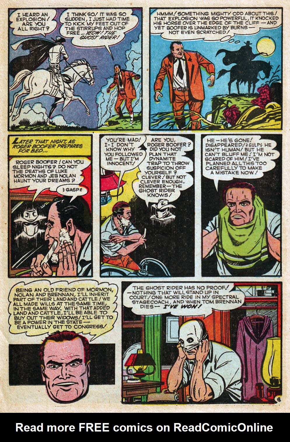 Read online The Ghost Rider (1950) comic -  Issue #2 - 8