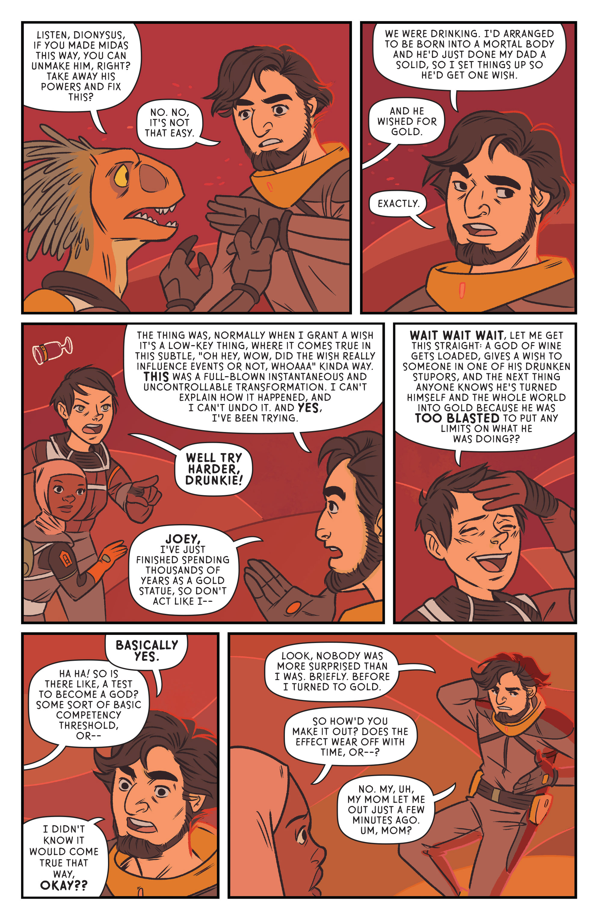 Read online The Midas Flesh comic -  Issue #8 - 13