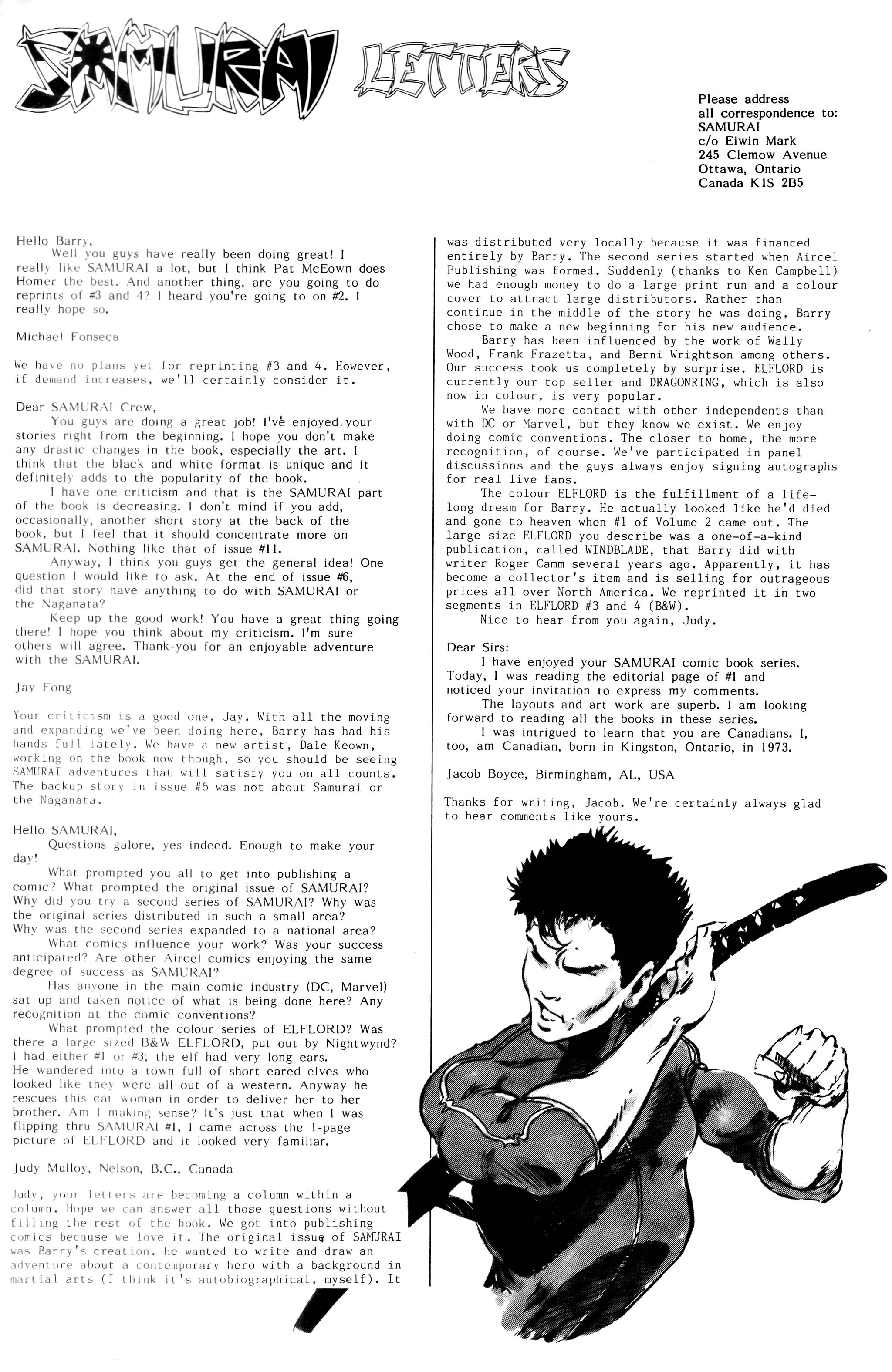 Read online Samurai comic -  Issue #15 - 26