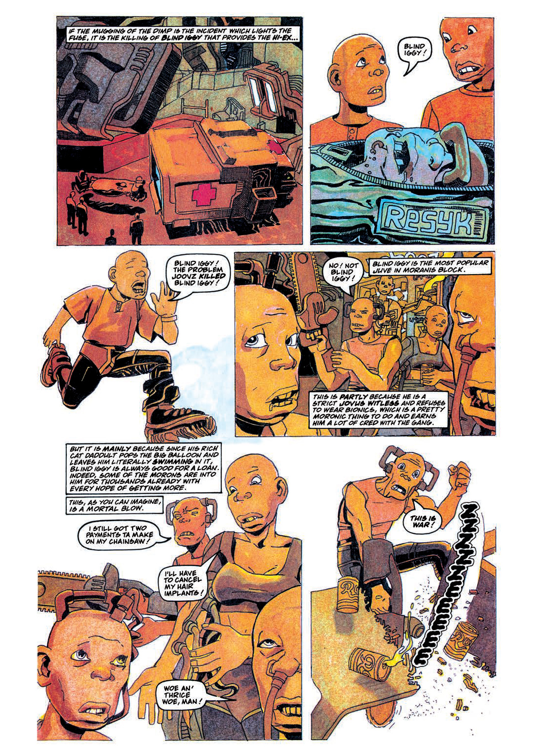 Read online Judge Dredd: The Restricted Files comic -  Issue # TPB 3 - 180