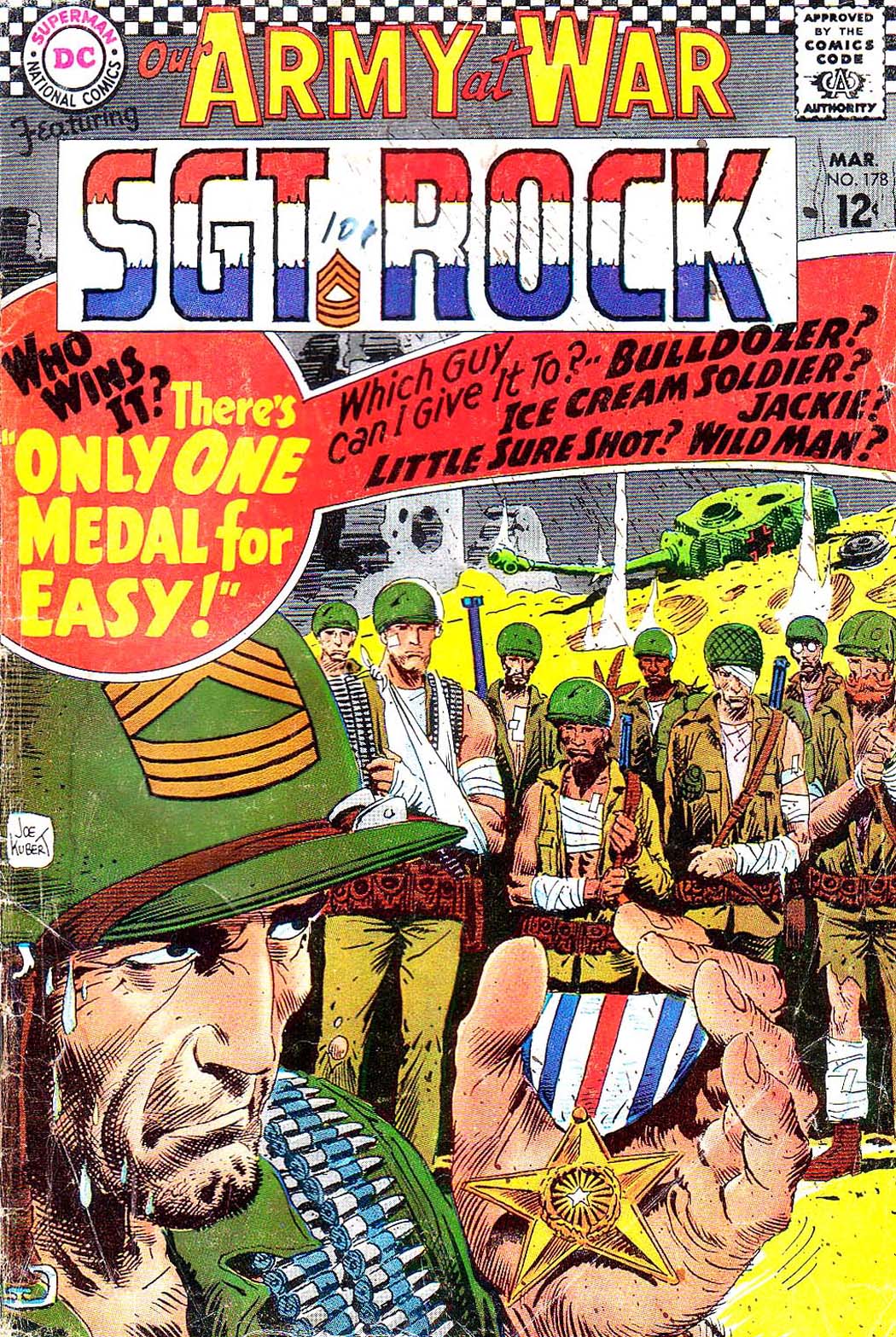 Read online Our Army at War (1952) comic -  Issue #178 - 1