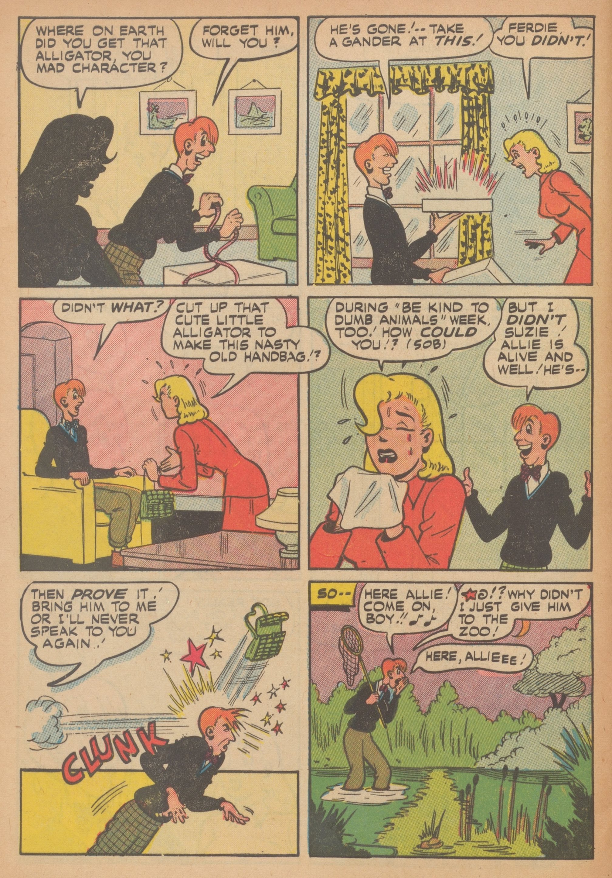 Read online Suzie Comics comic -  Issue #72 - 40