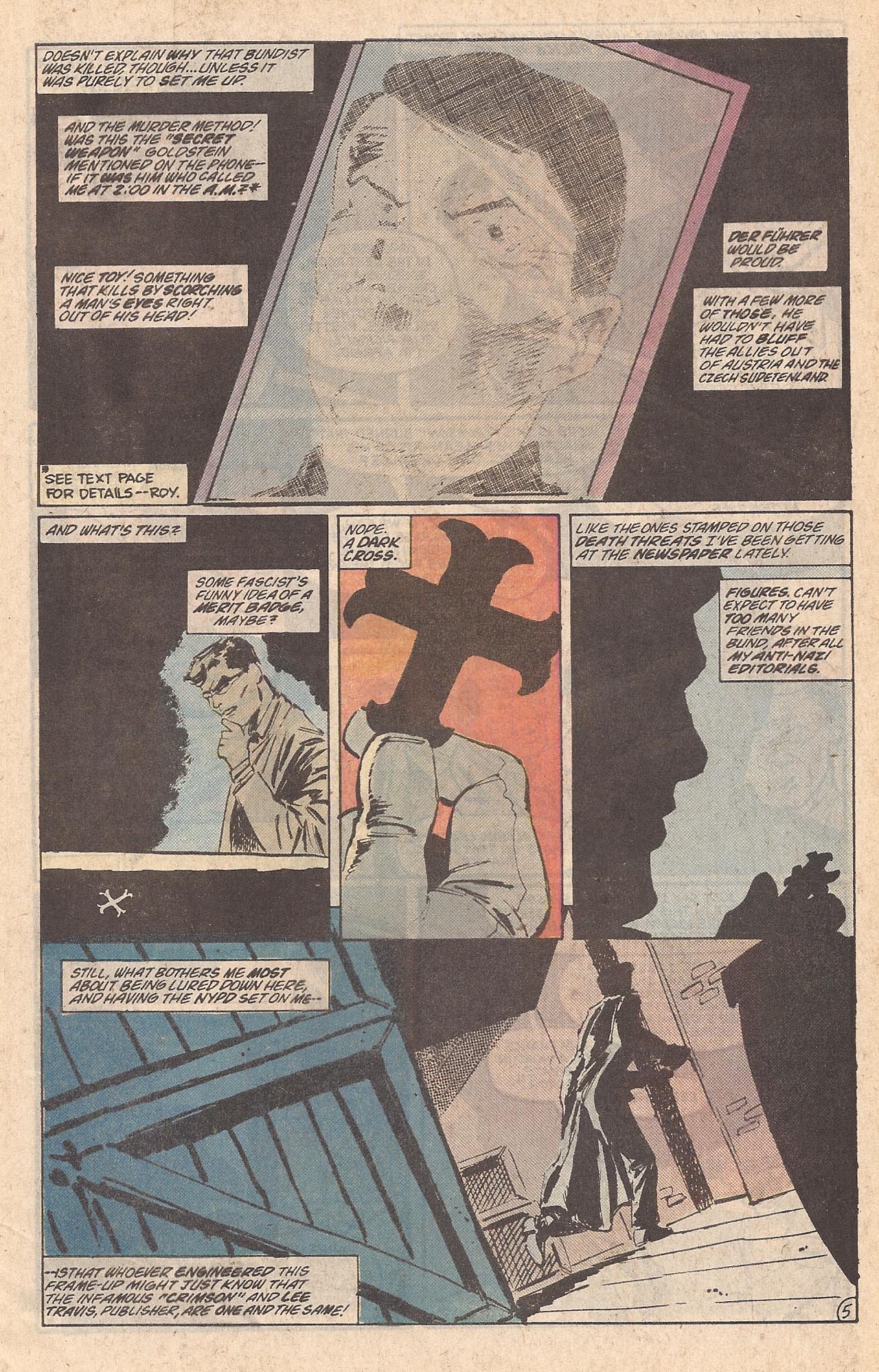 Read online Crimson Avenger comic -  Issue #2 - 9