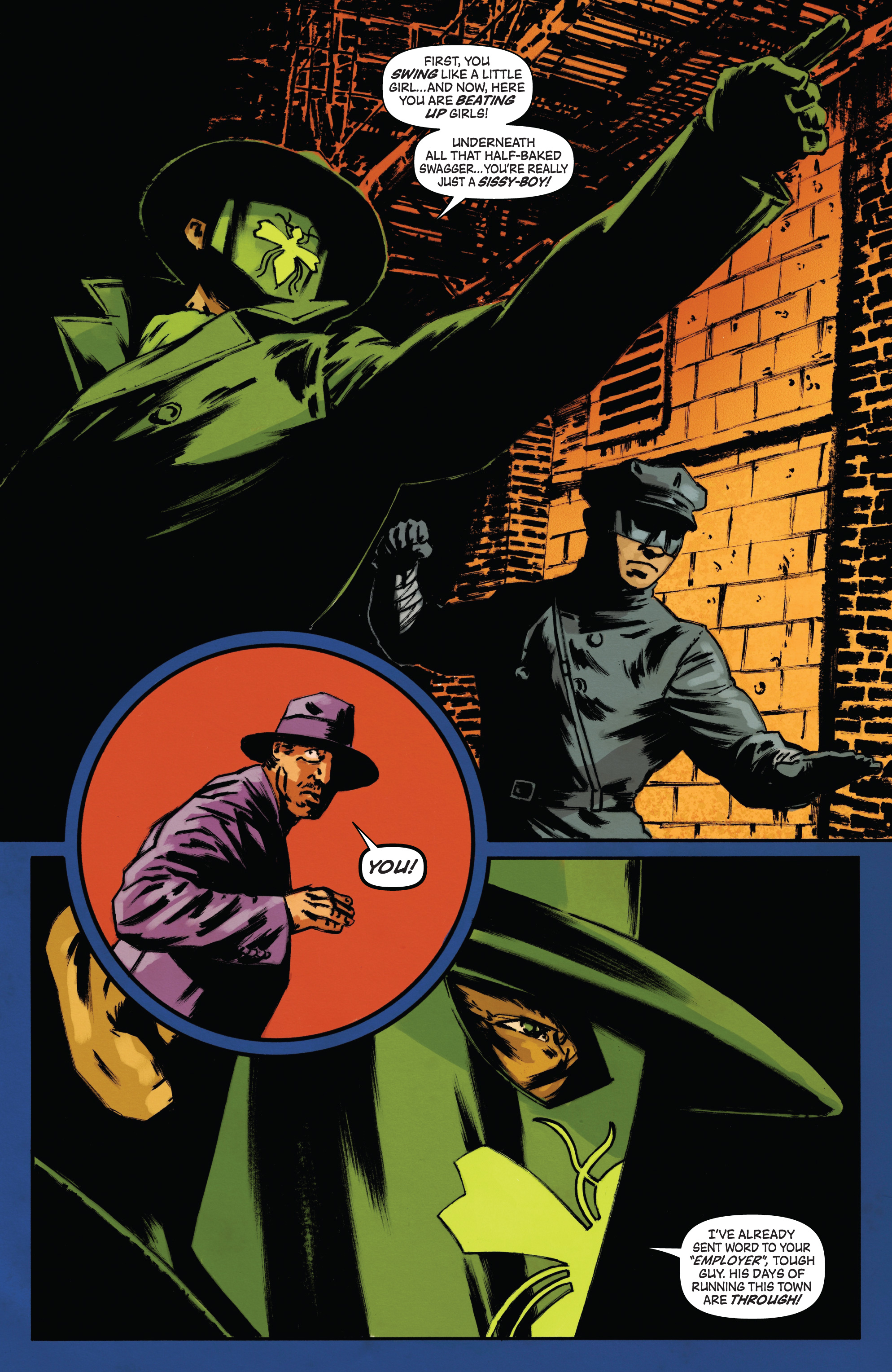 Read online Green Hornet: Year One comic -  Issue #4 - 15