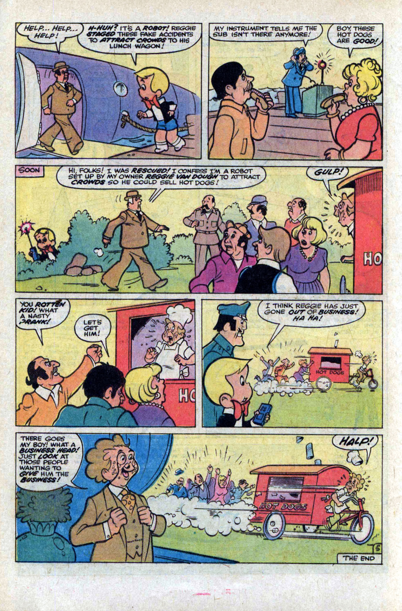 Read online Richie Rich Zillionz comic -  Issue #5 - 16