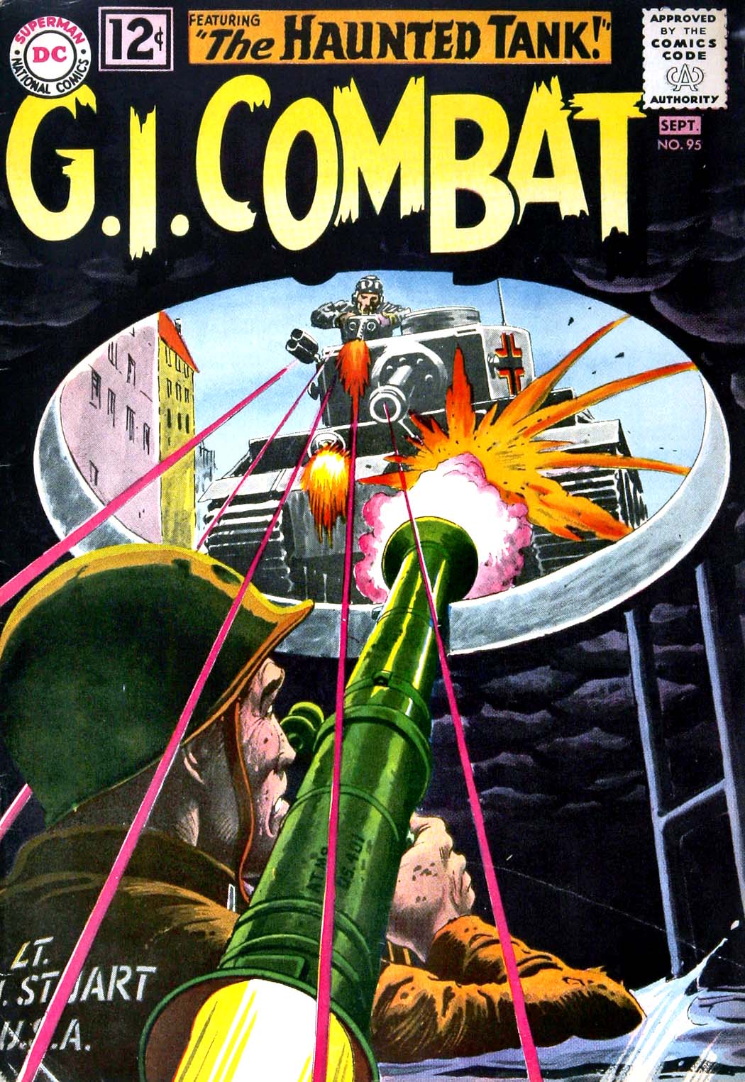 Read online G.I. Combat (1952) comic -  Issue #95 - 1