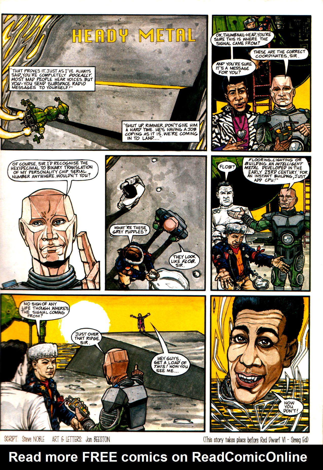 Read online Red Dwarf Smegazine (1993) comic -  Issue #9 - 3