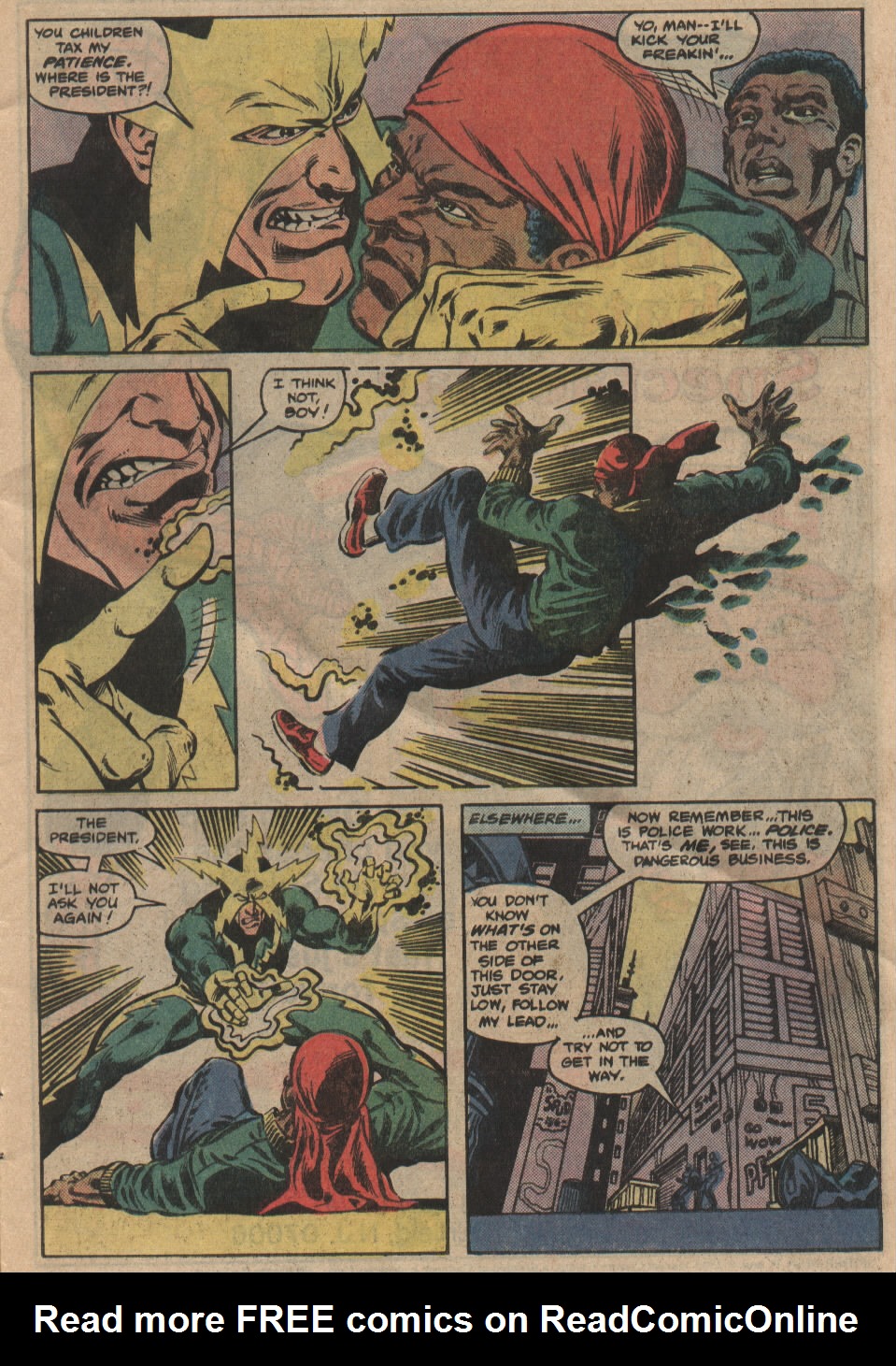 Read online Falcon (1983) comic -  Issue #4 - 4