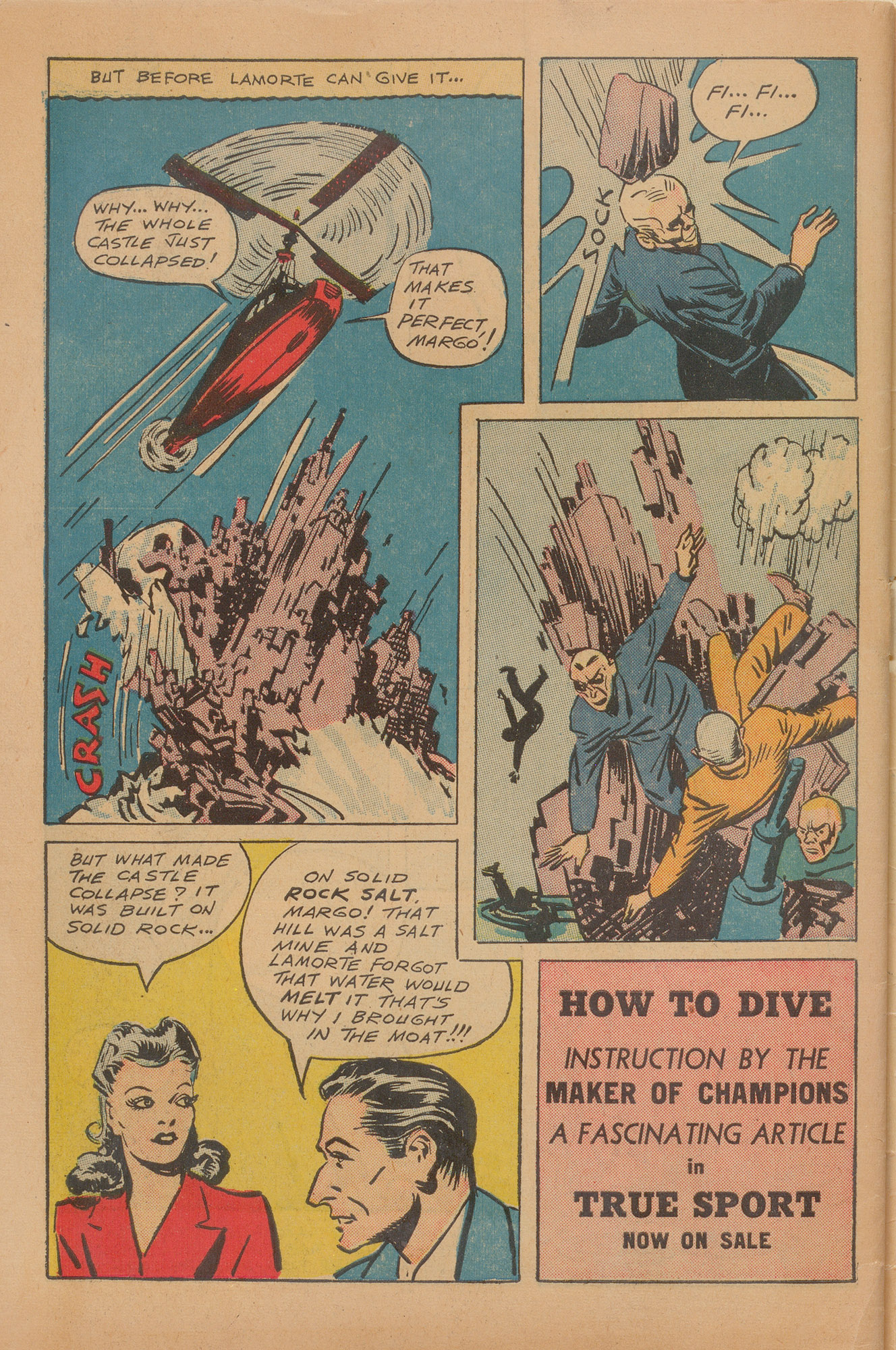 Read online Shadow Comics comic -  Issue #54 - 50