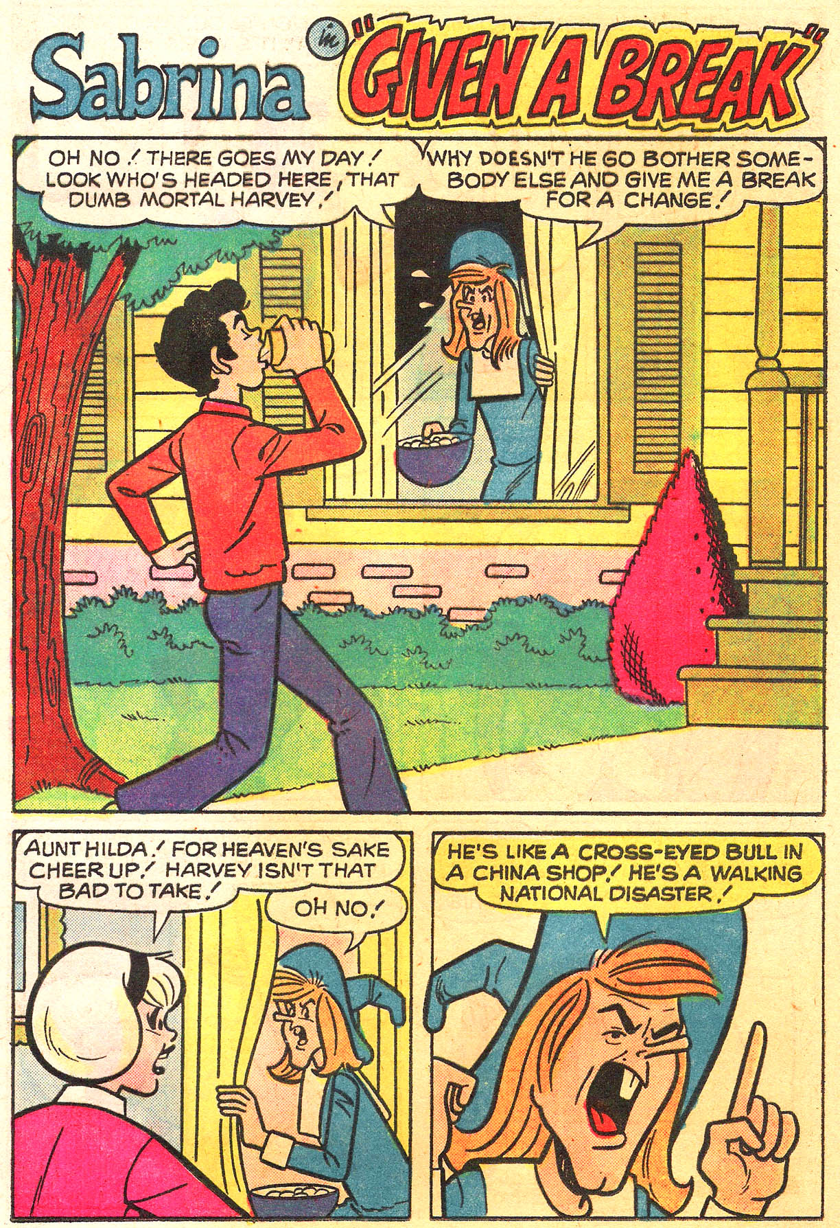 Read online Sabrina The Teenage Witch (1971) comic -  Issue #30 - 13