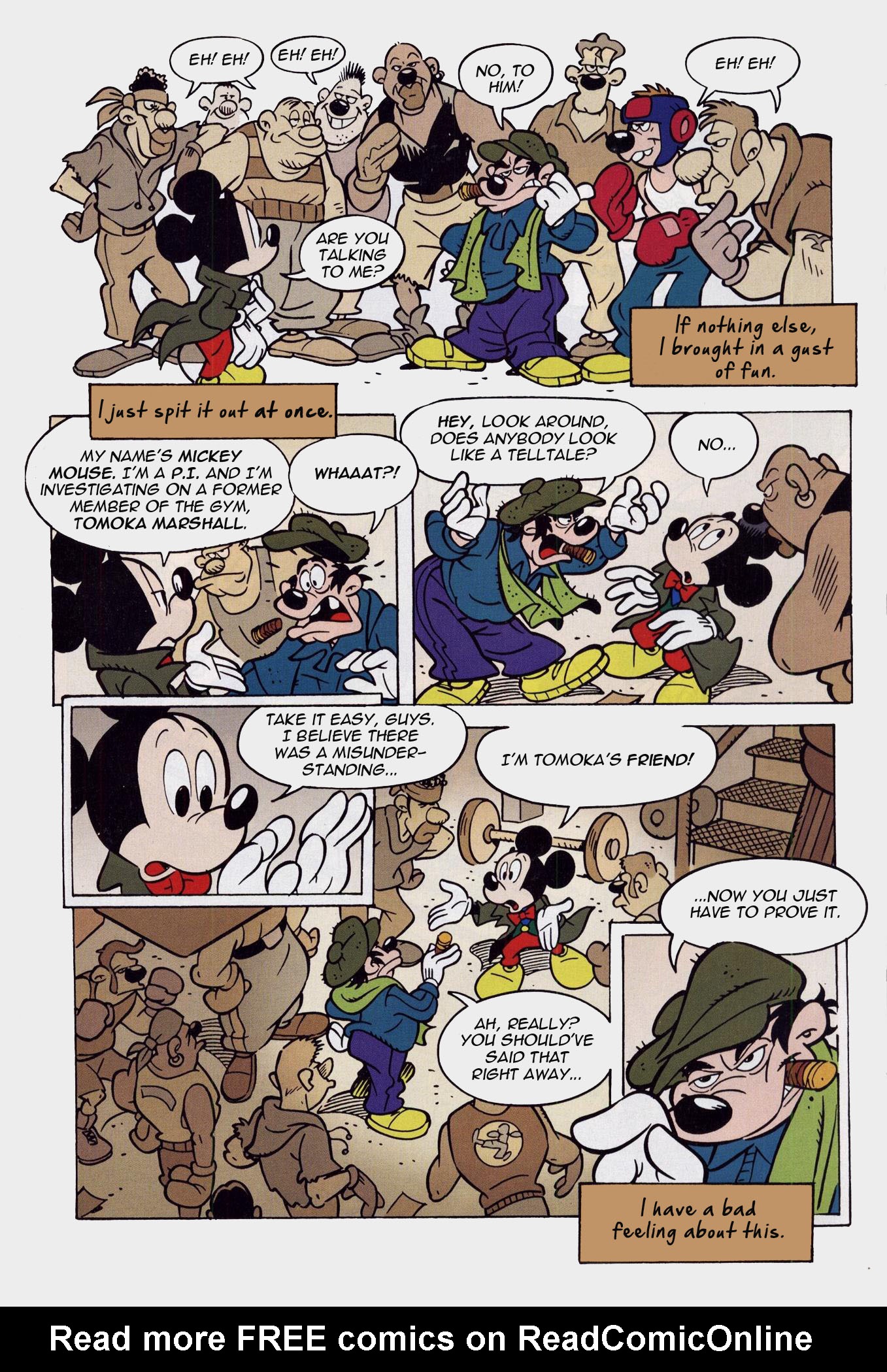 Read online Mickey Mouse Mystery Magazine comic -  Issue #1 - 35