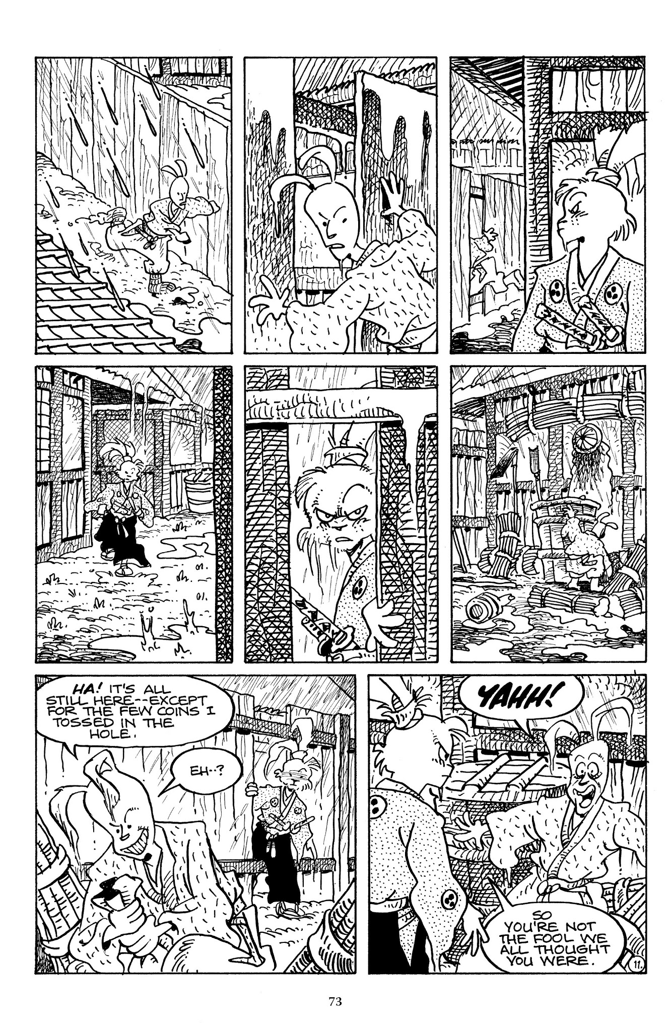 Read online The Usagi Yojimbo Saga comic -  Issue # TPB 6 - 72