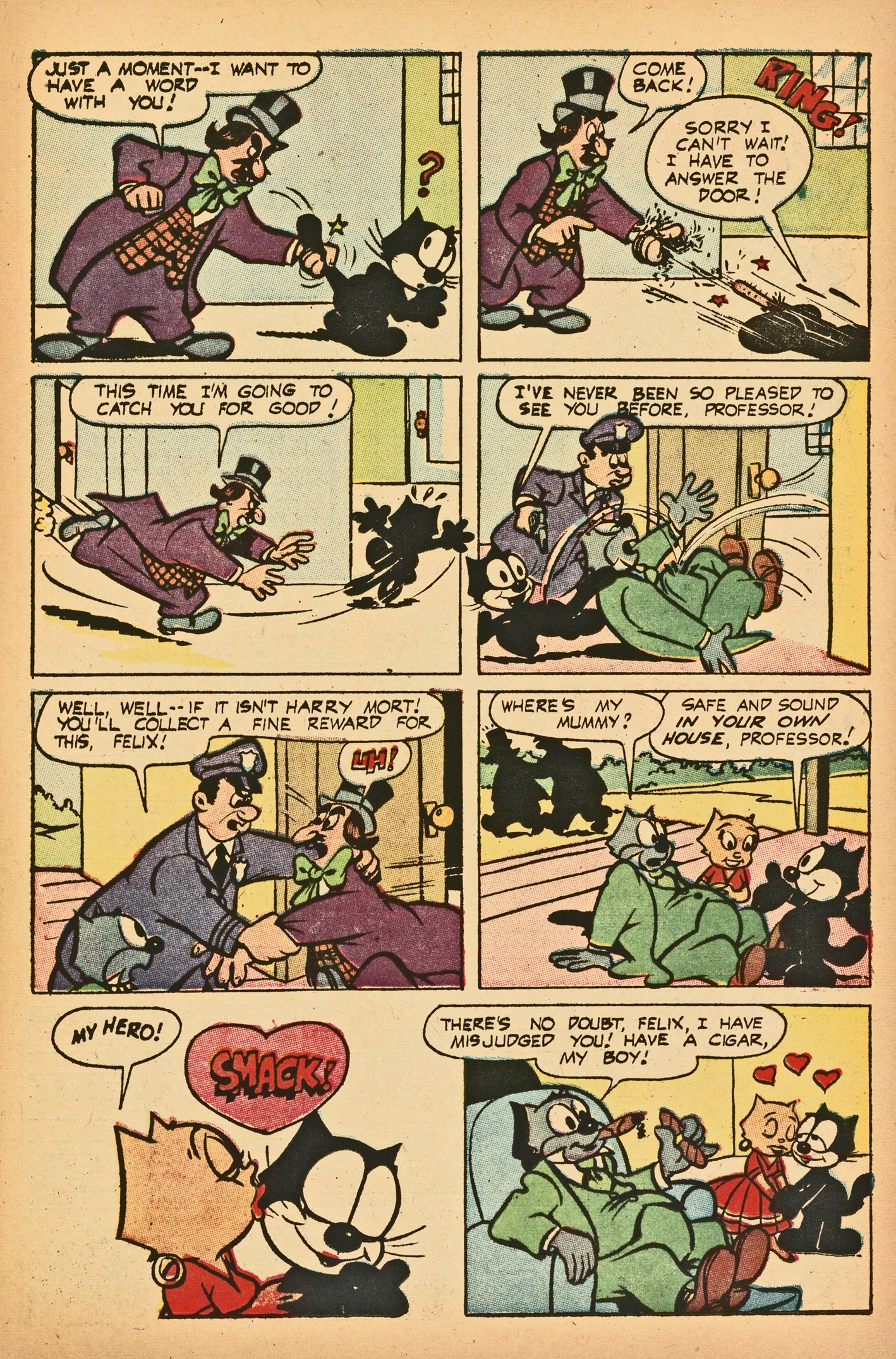 Read online Felix the Cat (1951) comic -  Issue #54 - 17