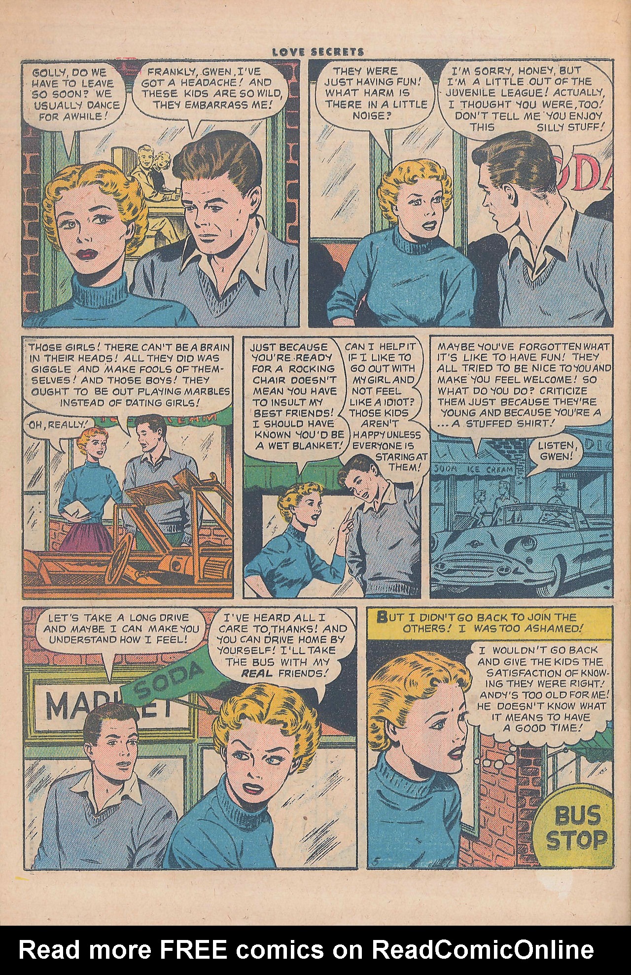 Read online Love Secrets (1953) comic -  Issue #55 - 22