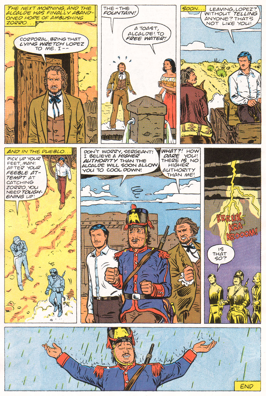Read online Zorro (1990) comic -  Issue #7 - 36
