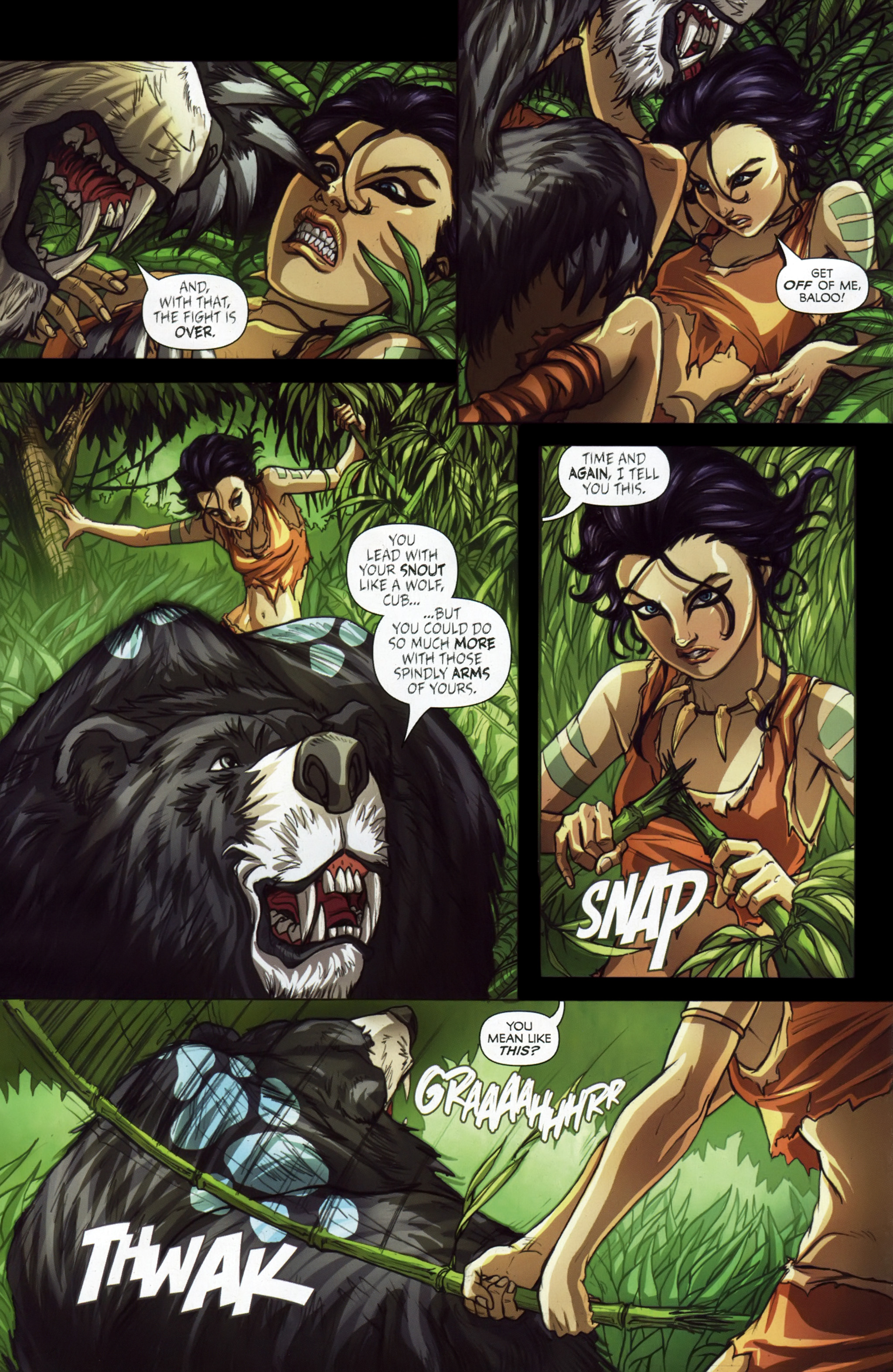 Read online Grimm Fairy Tales presents The Jungle Book comic -  Issue #2 - 13