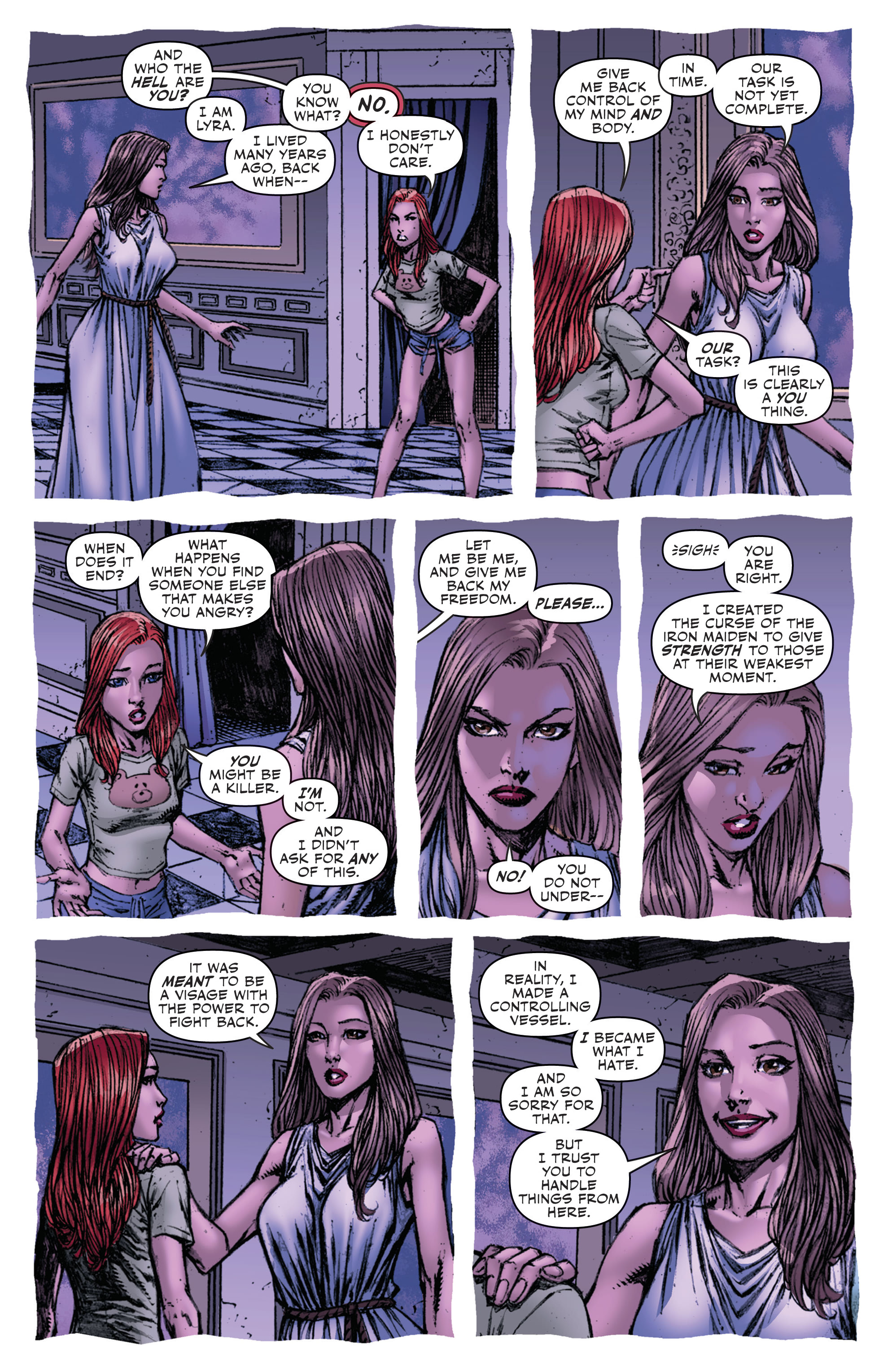 Read online Grimm Spotlight: Iron Maiden comic -  Issue # Full - 32