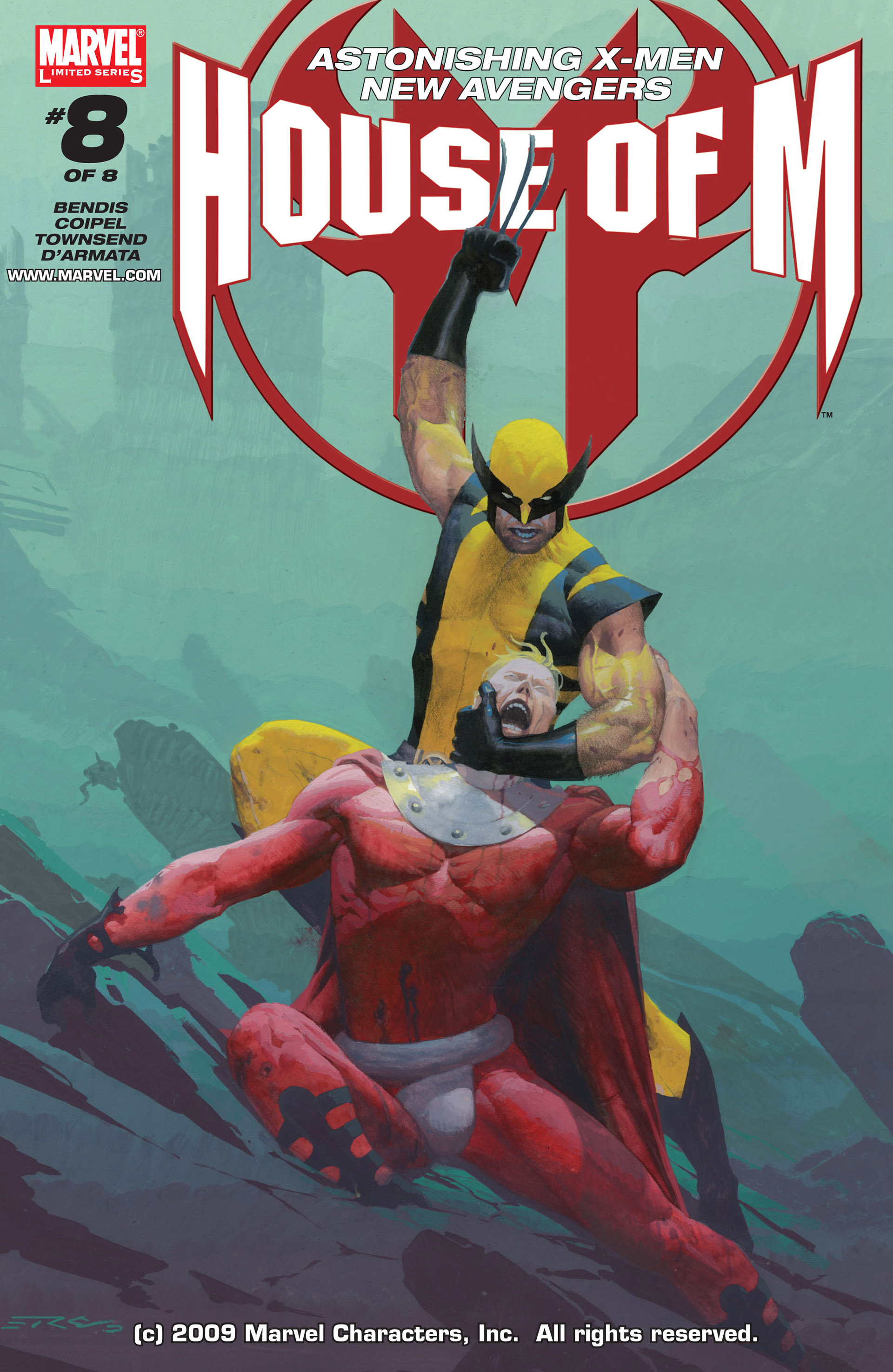 Read online House of M (2005) comic -  Issue #8 - 1