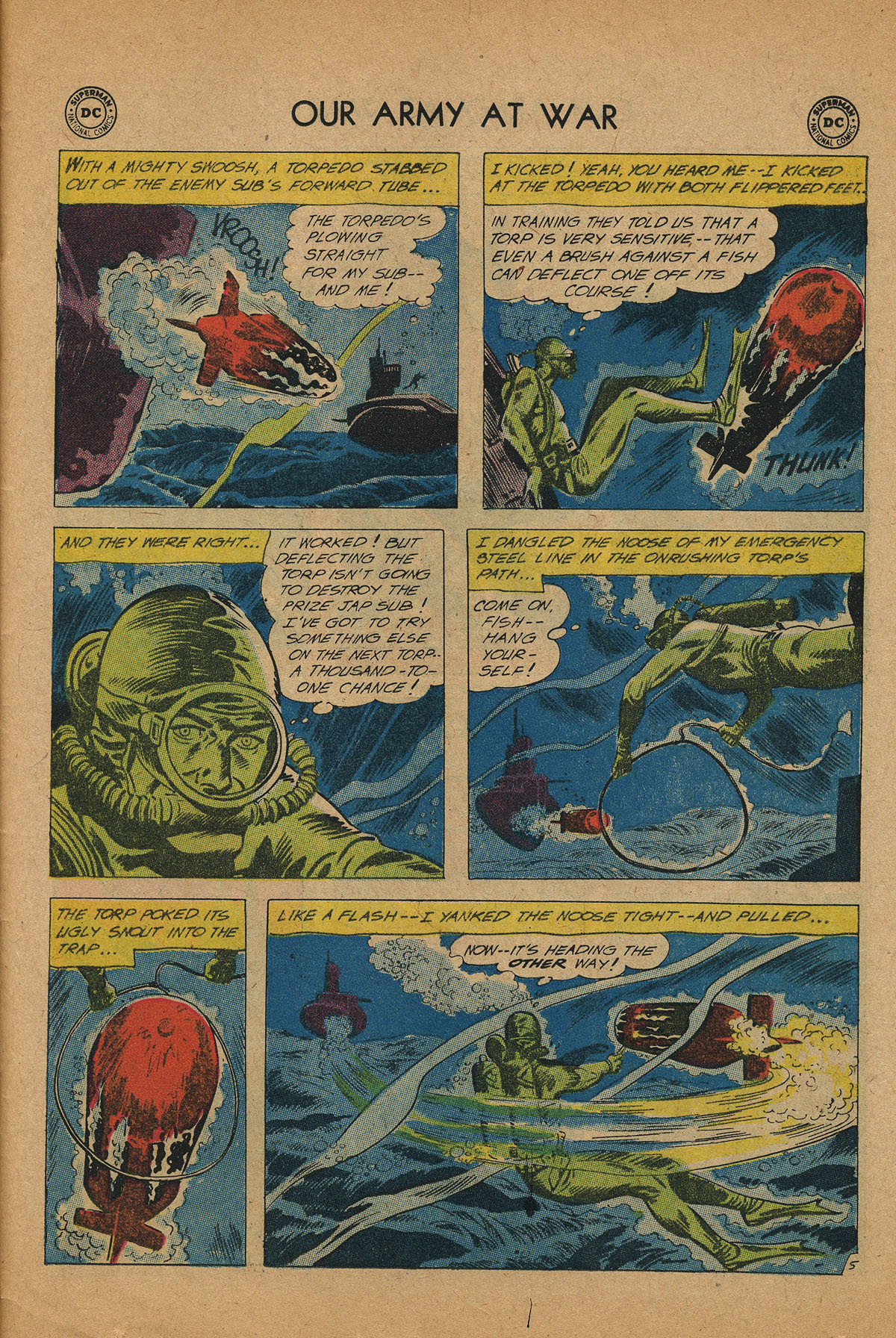 Read online Our Army at War (1952) comic -  Issue #102 - 31