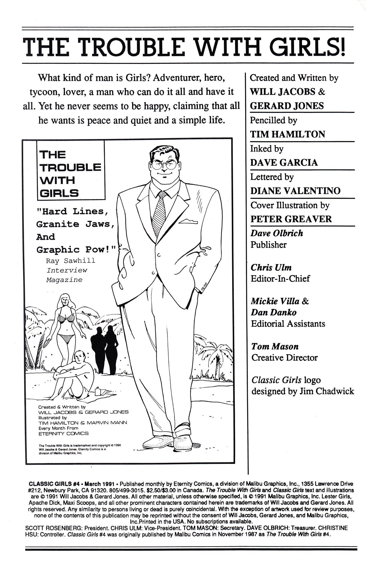 Read online Classic Girls! comic -  Issue #4 - 2