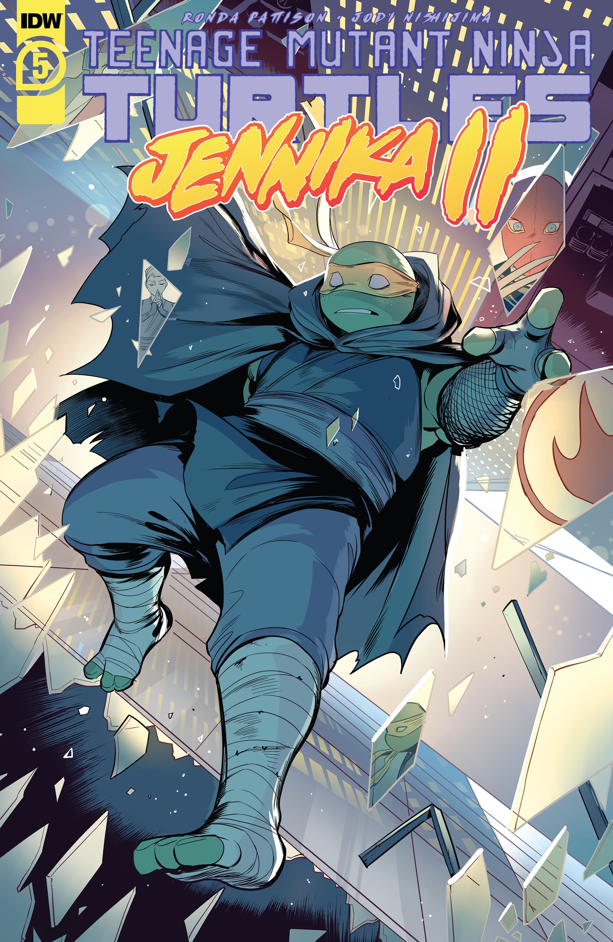 Read online Teenage Mutant Ninja Turtles: Jennika II comic -  Issue #5 - 1