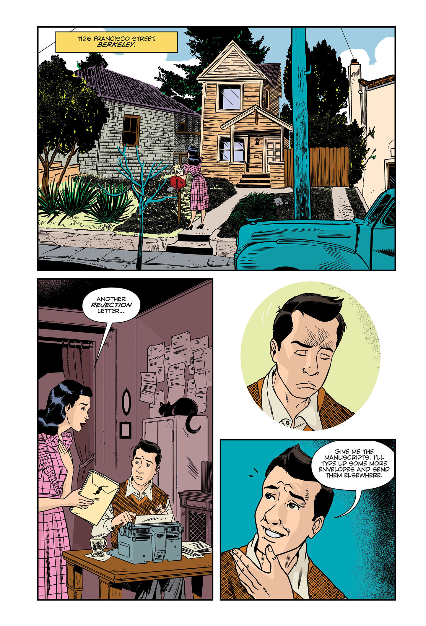 Read online Philip K. Dick: A Comics Biography comic -  Issue # TPB - 33