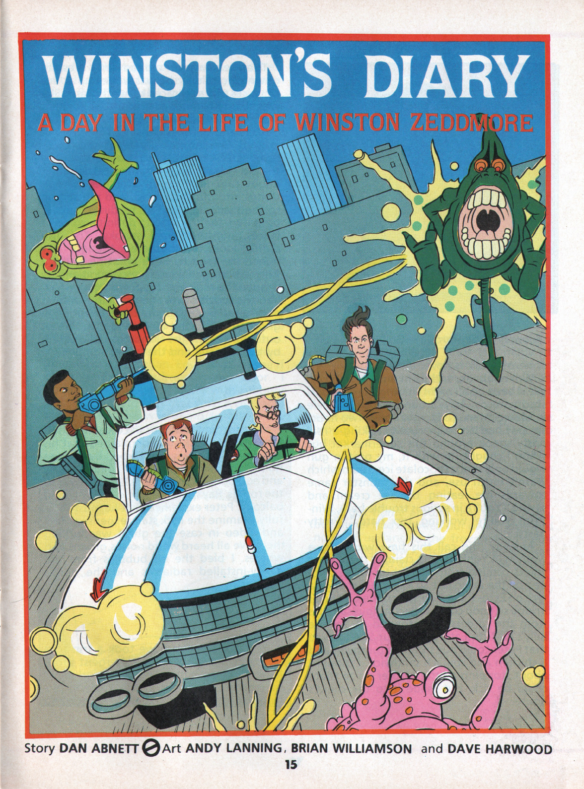 Read online The Real Ghostbusters comic -  Issue #1 - 15