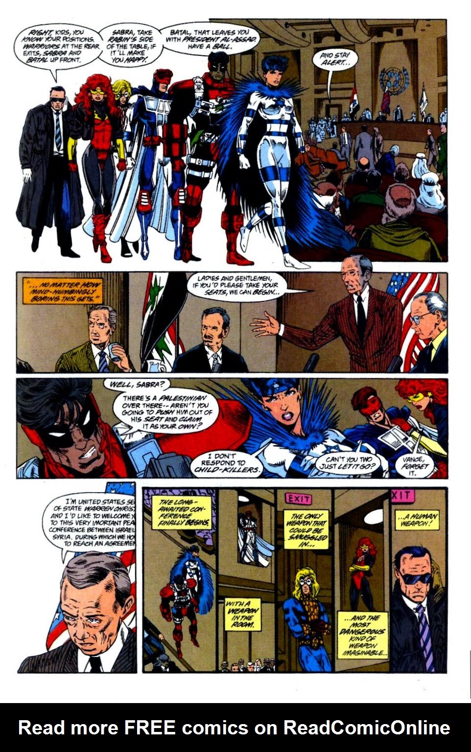 Read online The New Warriors comic -  Issue #58 - 19