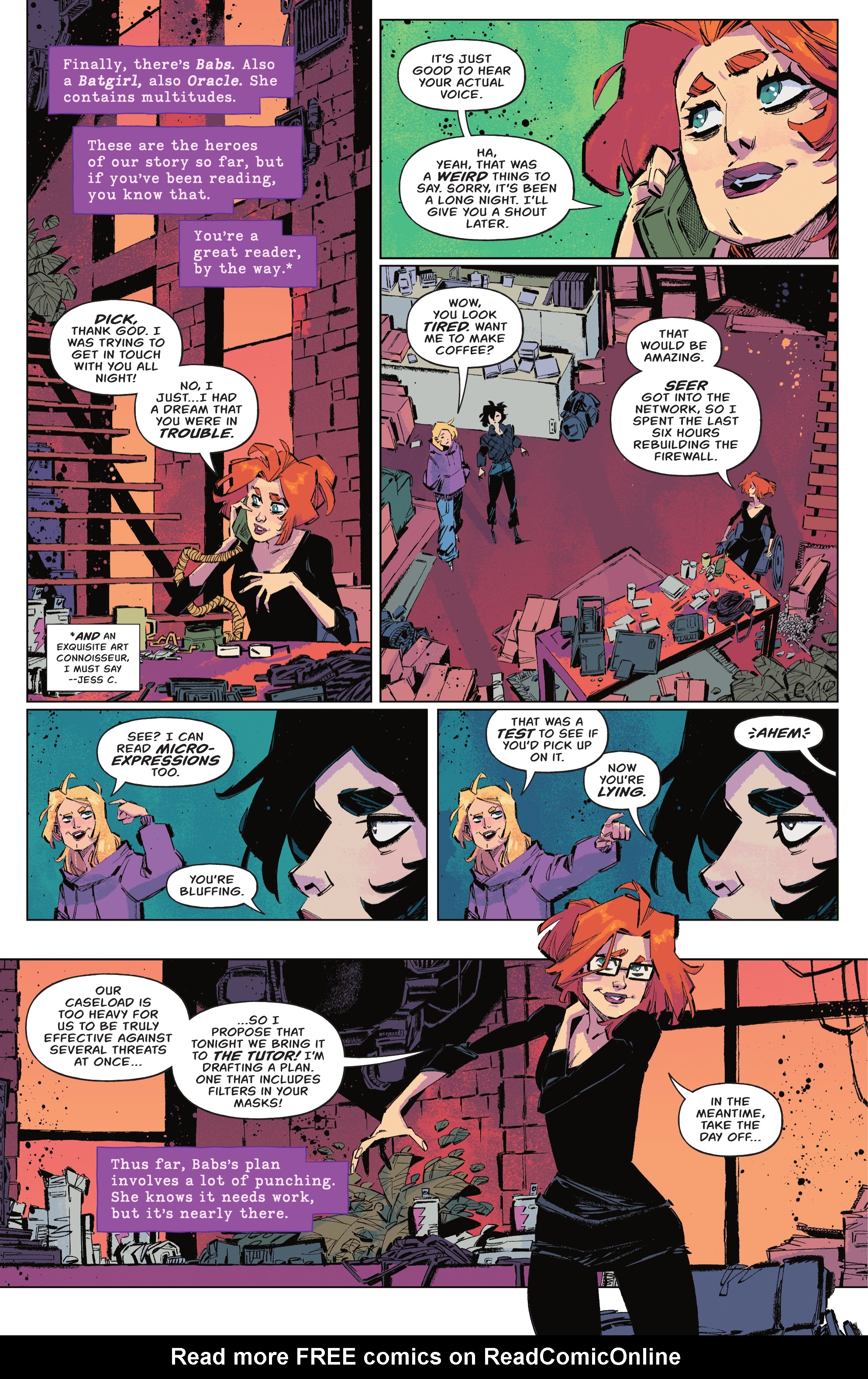 Read online Batgirls comic -  Issue #4 - 4