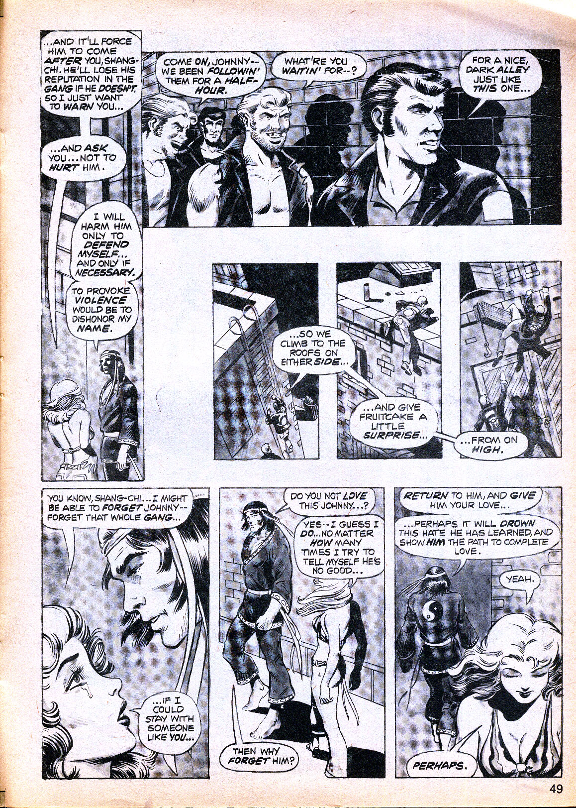 Read online The Deadly Hands of Kung Fu comic -  Issue #6 - 43