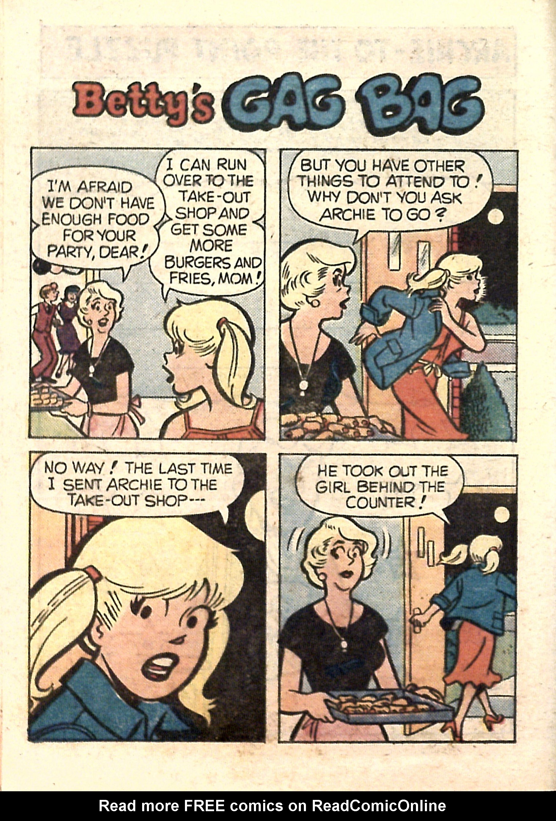 Read online Archie...Archie Andrews, Where Are You? Digest Magazine comic -  Issue #20 - 24