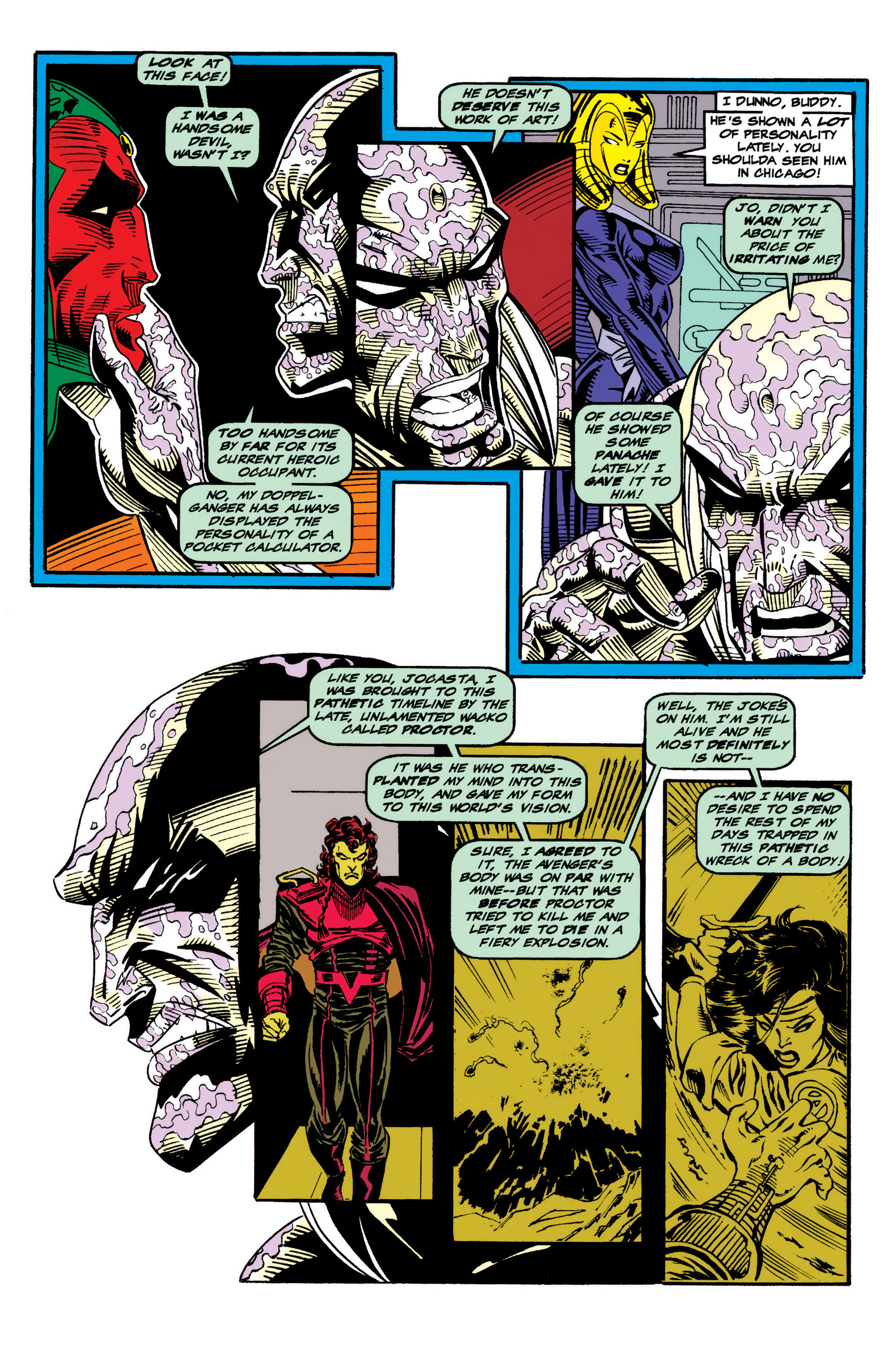 Read online The Vision comic -  Issue #4 - 5