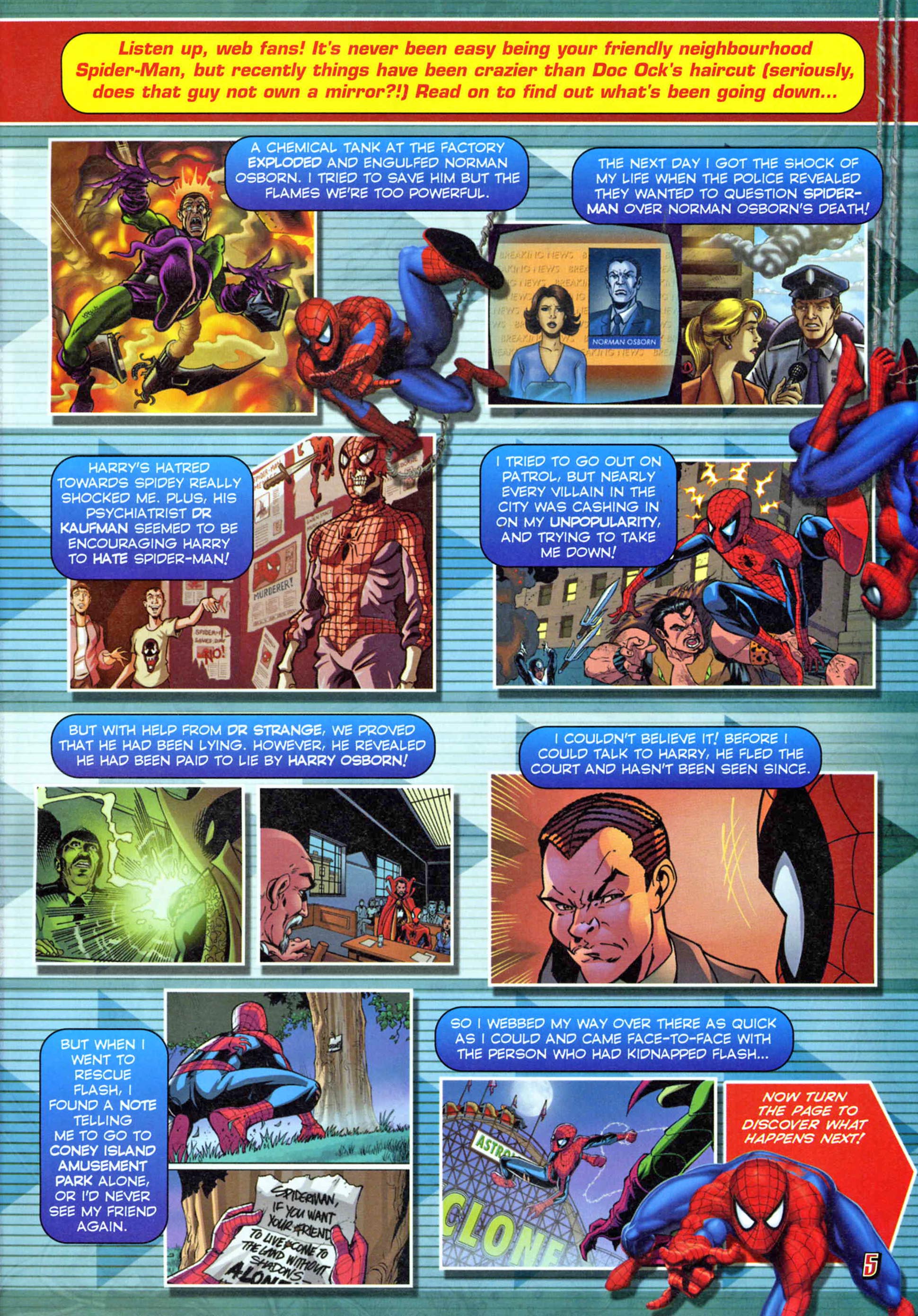 Read online Spectacular Spider-Man Adventures comic -  Issue #148 - 5