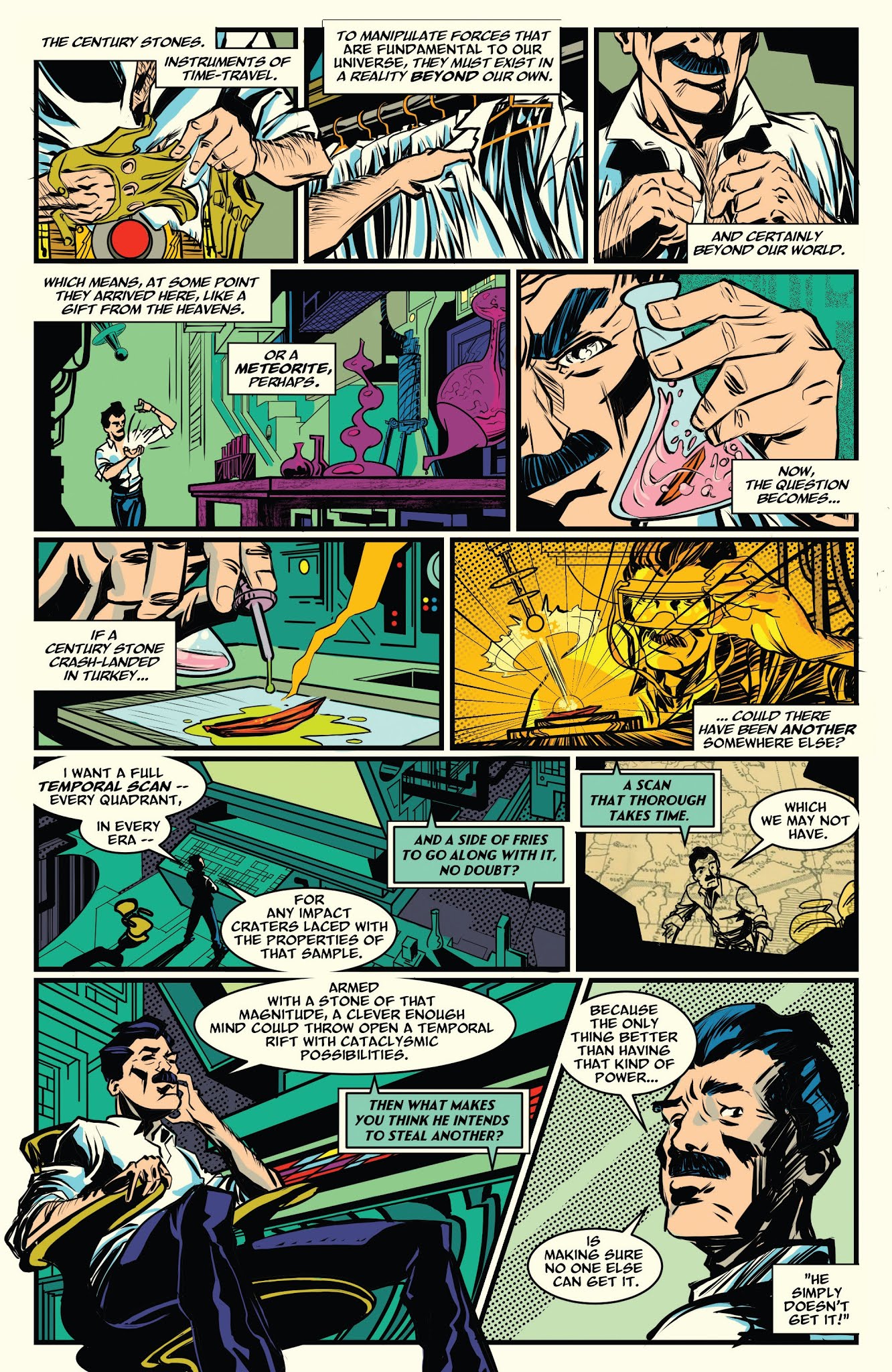 Read online Albert Einstein: Time Mason comic -  Issue #3 - 8