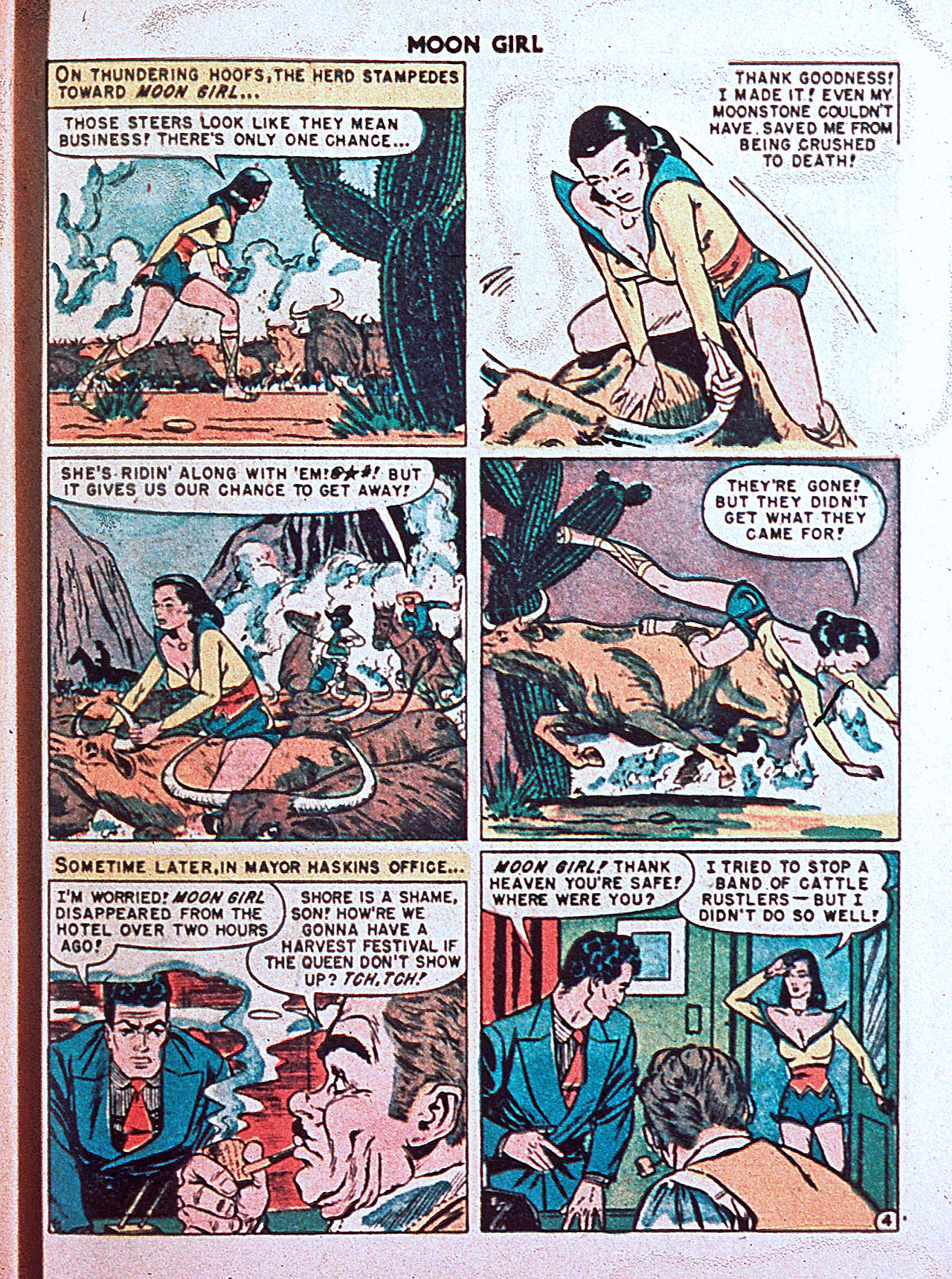 Read online Moon Girl (1947) comic -  Issue #2 - 35