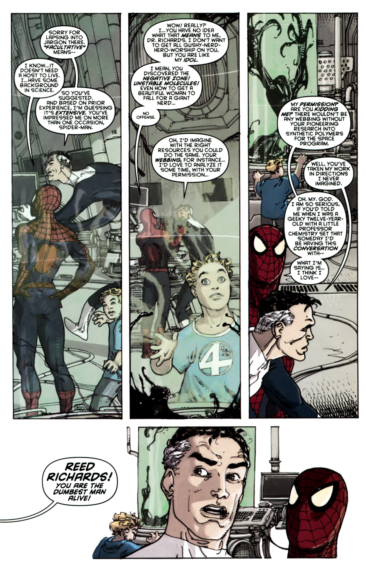 Read online Spider-Man/Fantastic Four comic -  Issue #2 - 5
